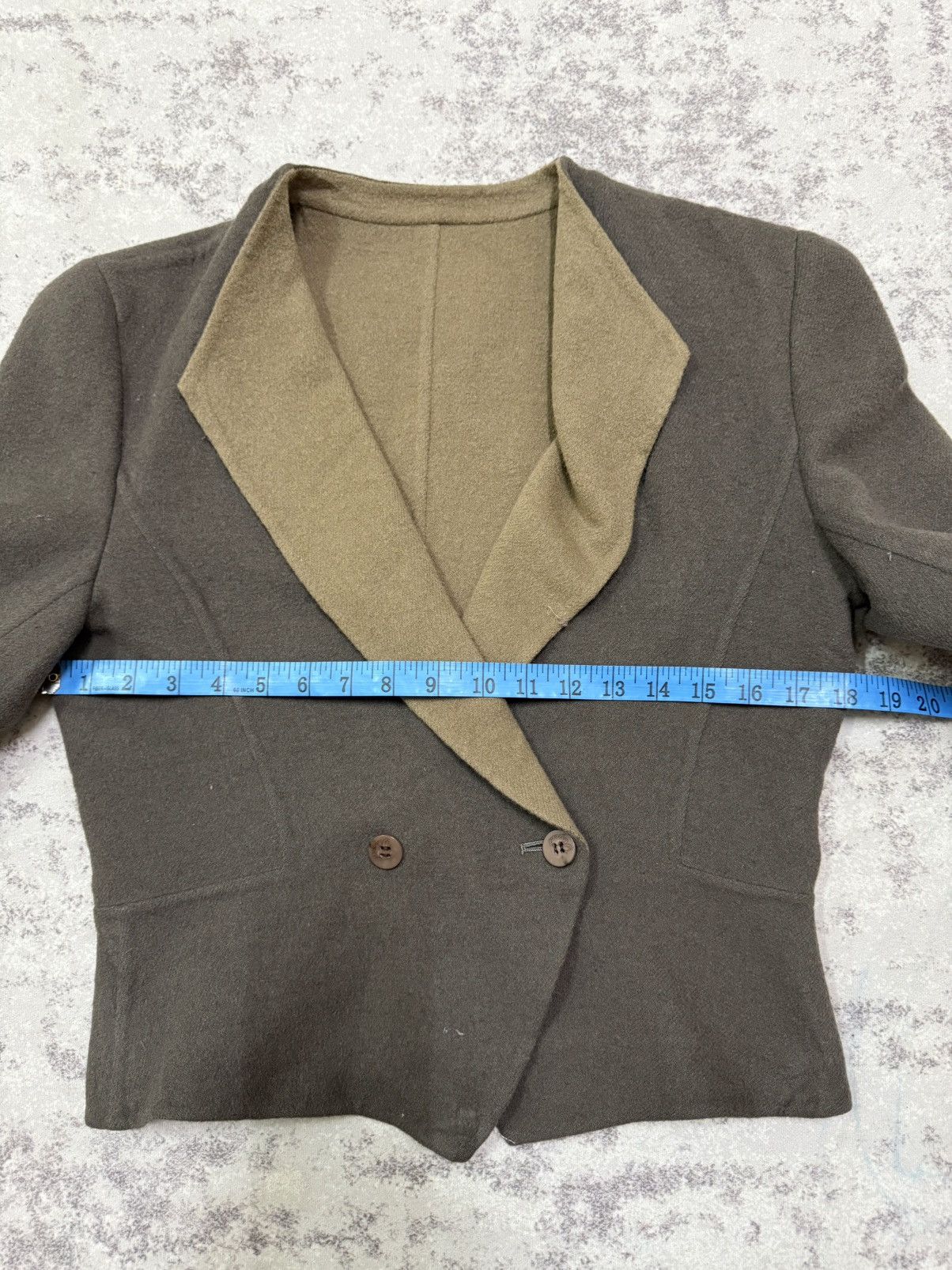 Aquascutum Aquascutum Regent 100 Cropped Wool Blazer Jacket Size S / US 4 / IT 40 - 17 Thumbnail