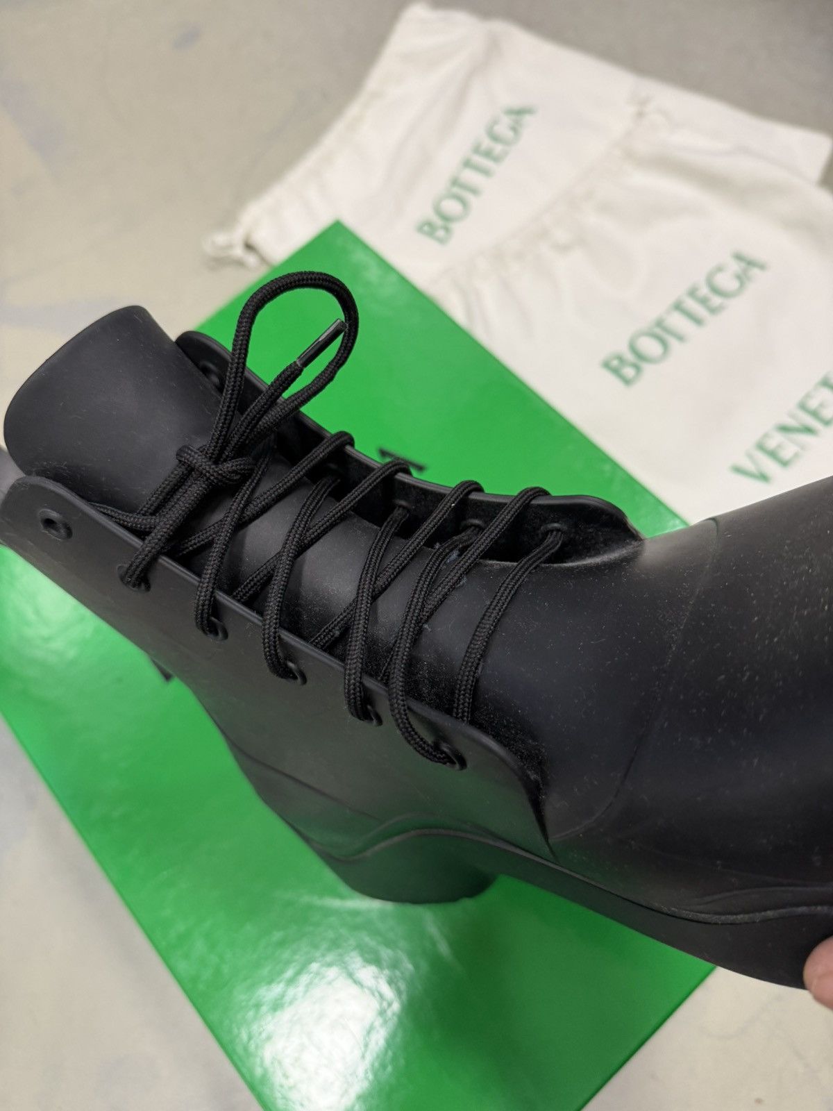 Bottega Veneta Bottega Veneta Puddle Boots Lace Up Size US 10 / EU 43 - 11 Thumbnail