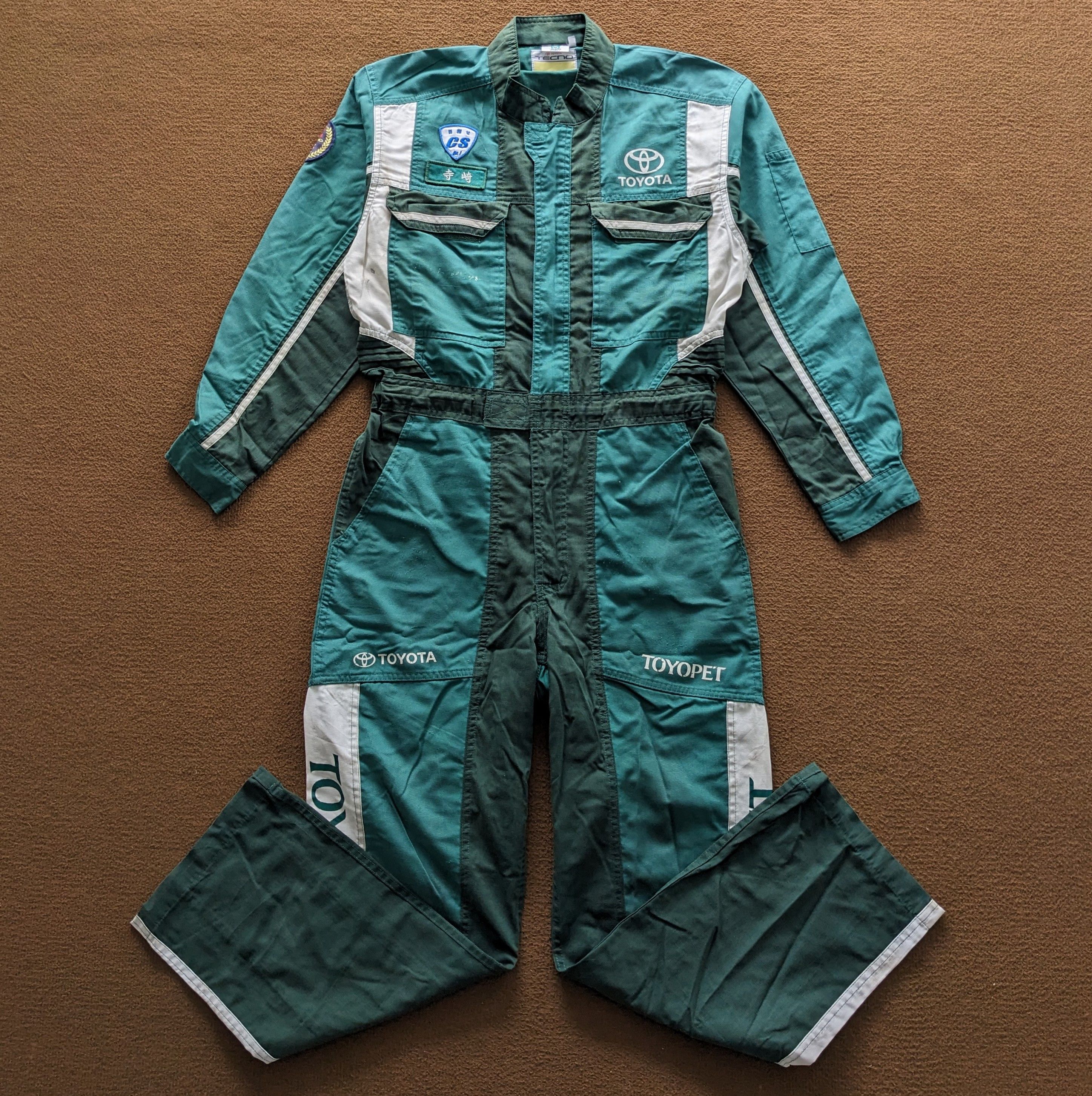 Vintage Vintage TOYOTA TOYOPET Japanese Coverall Workwear Jacket Size US S / EU 44-46 / 1 - 4 Thumbnail
