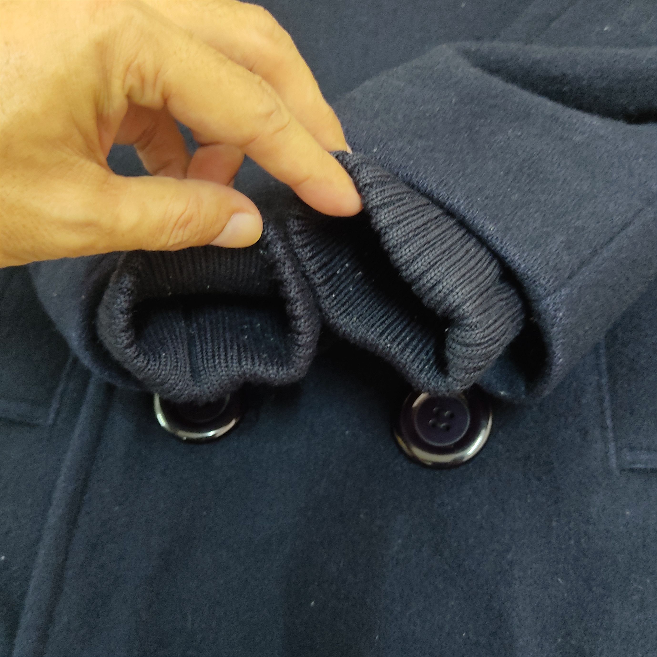 Issey Miyake MERCIBEAUCOUP by Issey Miyake Double Breasted Wool Jacket Size M / US 6-8 / IT 42-44 - 13 Thumbnail