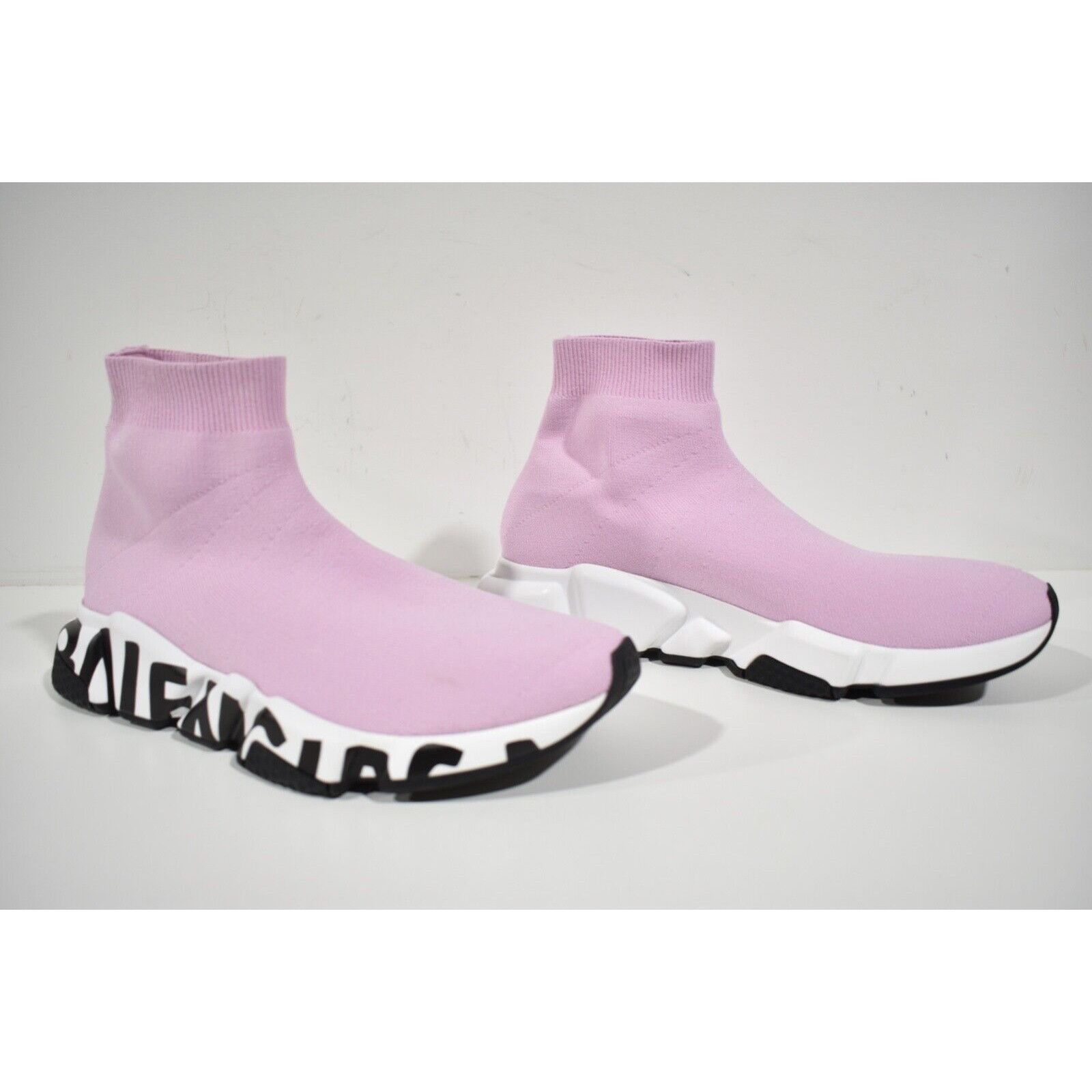 Balenciaga Speed Graffiti Sock High Top Knit Sneaker 40 Size US 10 / IT 40 - 4 Thumbnail