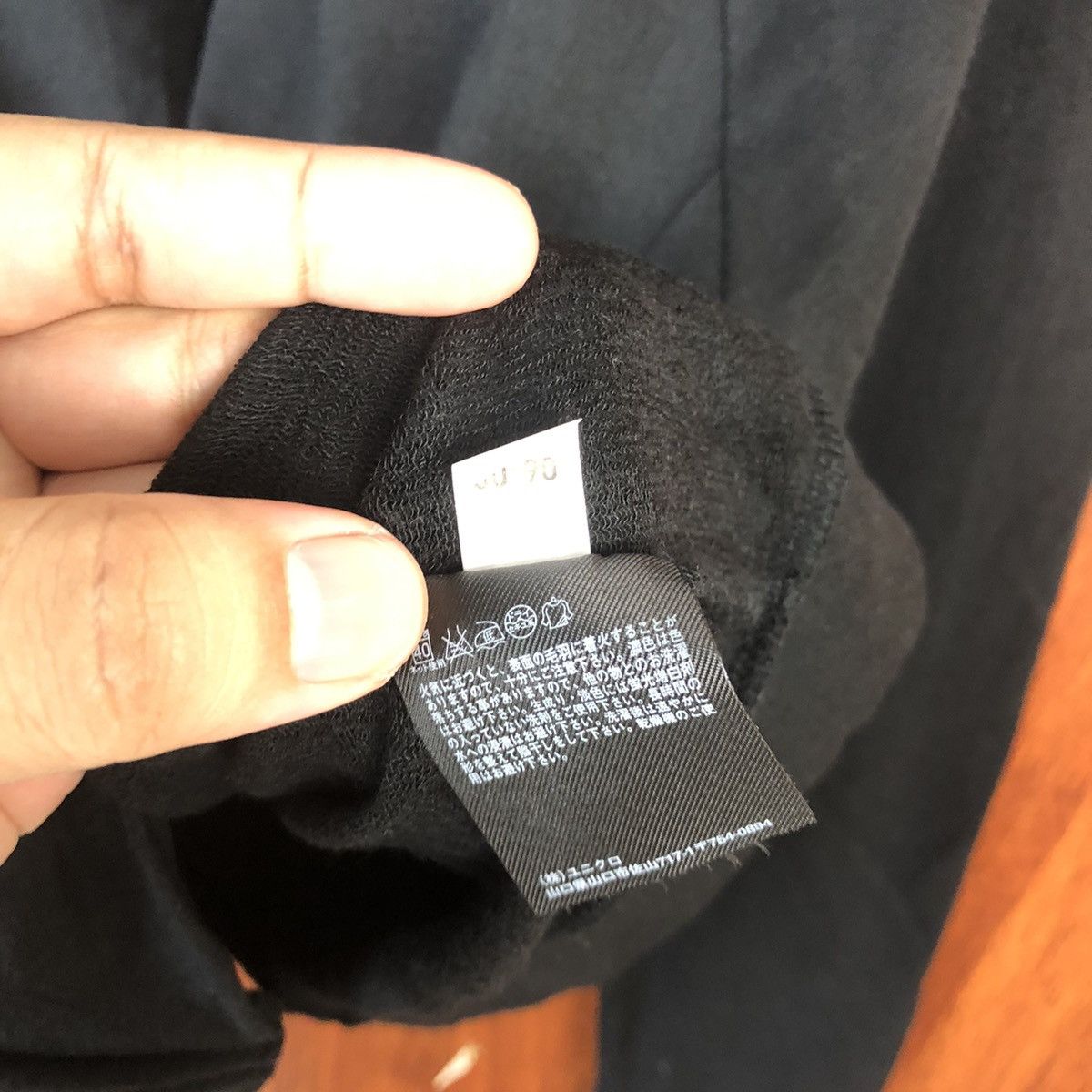 Uniqlo × Vintage Uniqlo Black Zipper Jacket #7550 Size US L / EU 52-54 / 3 - 11 Thumbnail