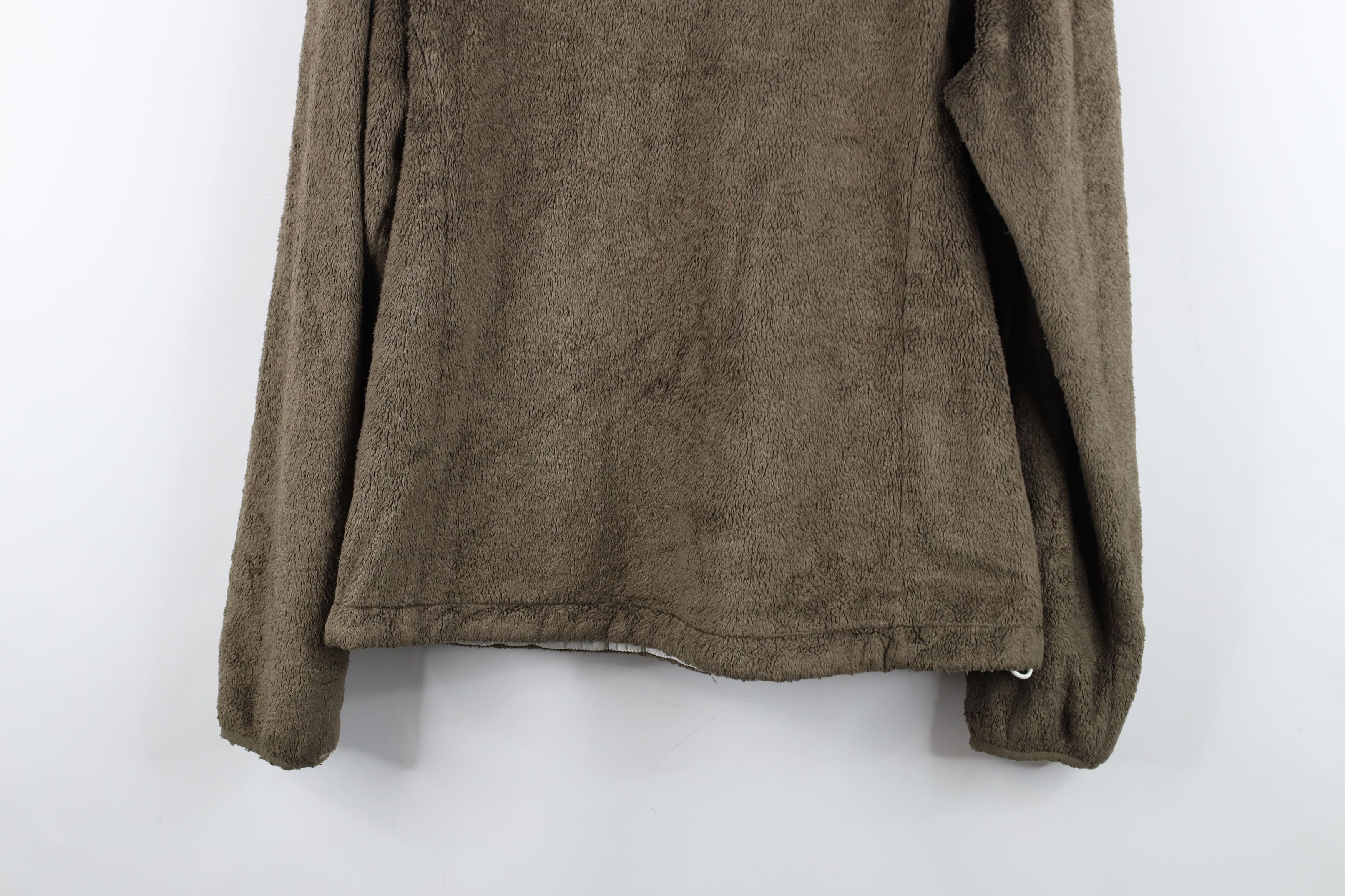 The North Face Vintage The North Face Shag Monkey Fleece Jacket Brown Size L / US 10 / IT 46 - 15 Thumbnail