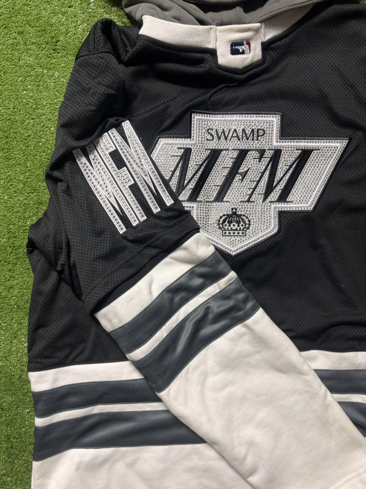 murd333r.fm MURD333R FM LA IC333 Hooded Hockey Jersey Sweatshirt Size US L / EU 52-54 / 3 - 4 Thumbnail