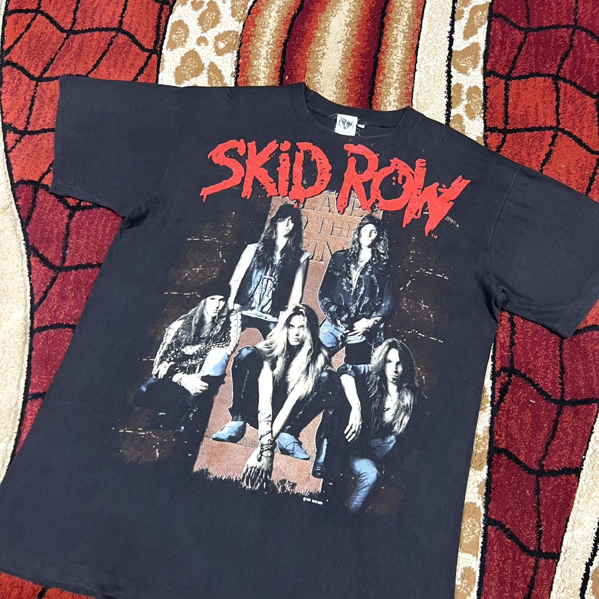 Band Tees Vintage Skid Row Band Japan Tour 1992 T Shirt Size US L / EU 52-54 / 3 - 2 Thumbnail