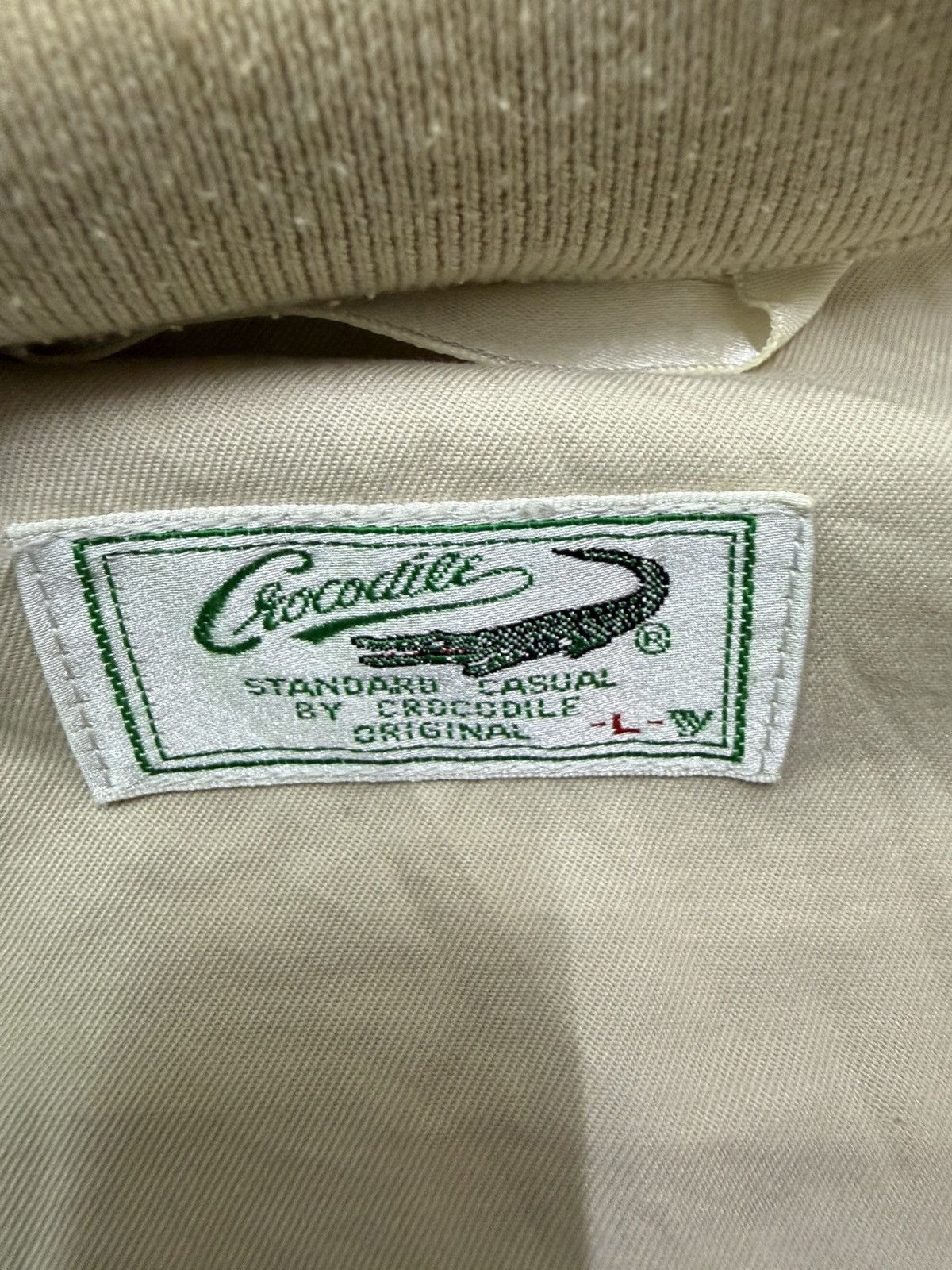 Vintage Crocodile standard casual khakis bomber jacket Size US M / EU 48-50 / 2 - 11 Thumbnail
