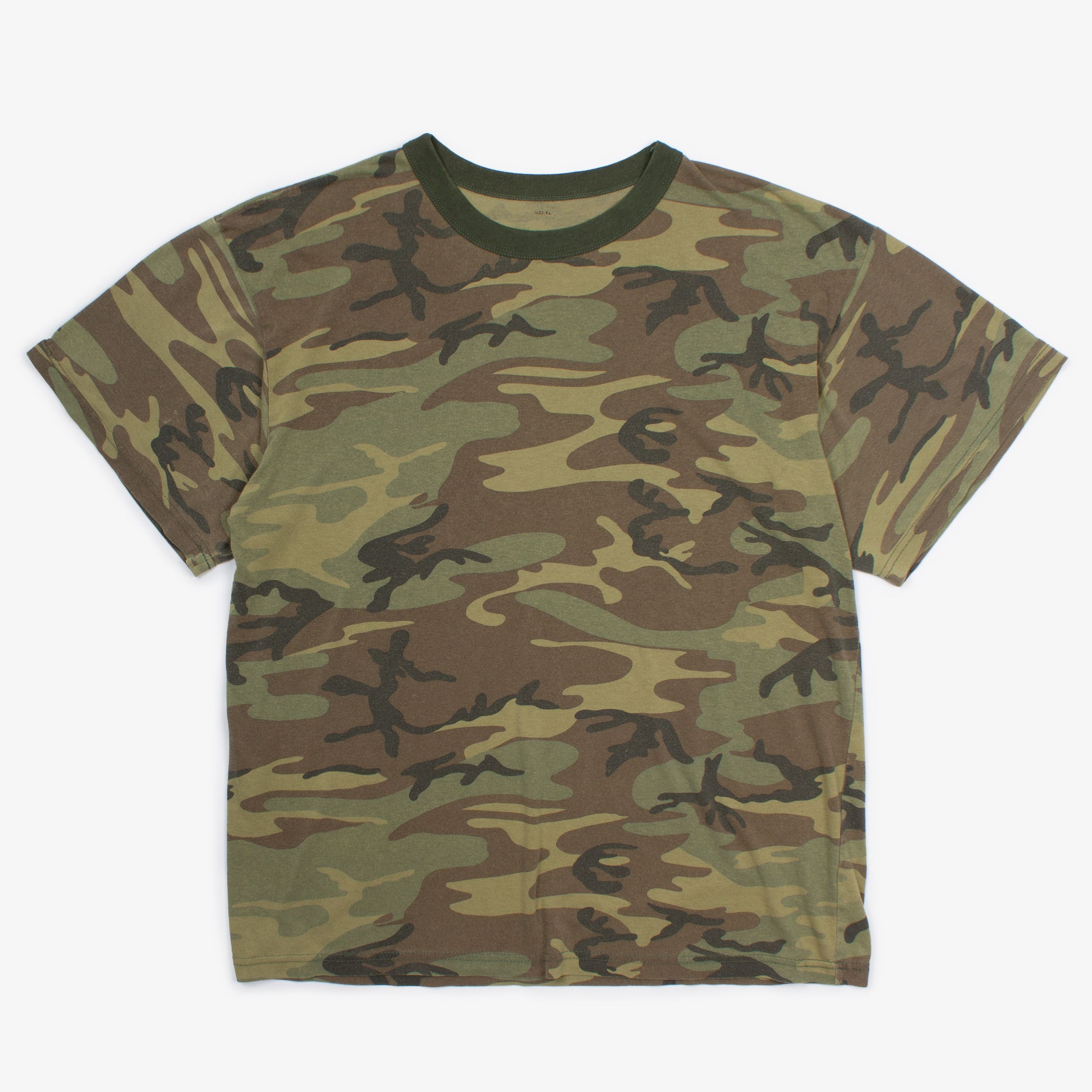 Vintage VINTAGE ARMY CAMO TEE Size US XL / EU 56 / 4 - 2 Thumbnail