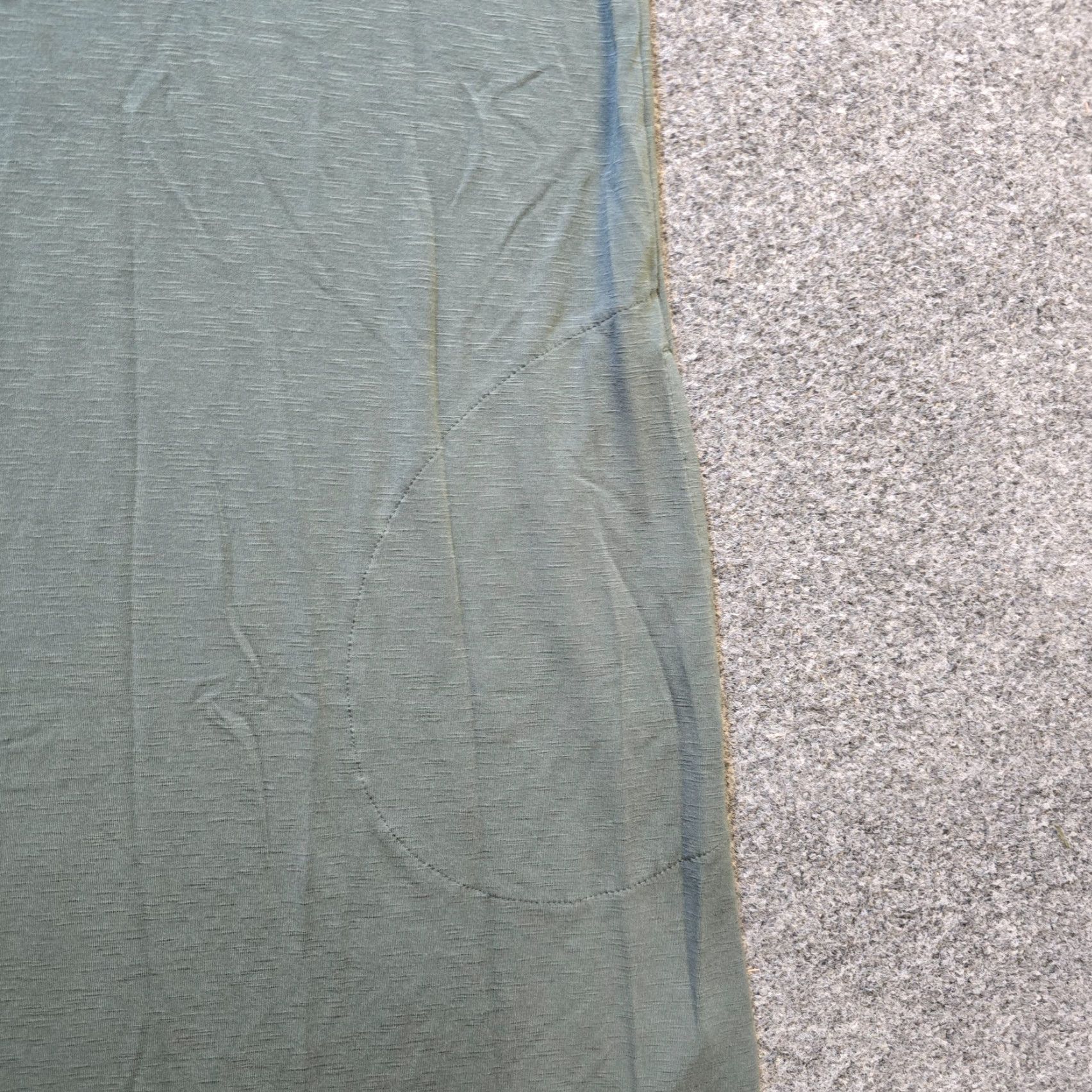 J. Jill J Jill Dress Womens Medium Green Sheath Short Sleeve Stretchy Basic Casual Size 32" / US 10 / IT 46 - 4 Thumbnail