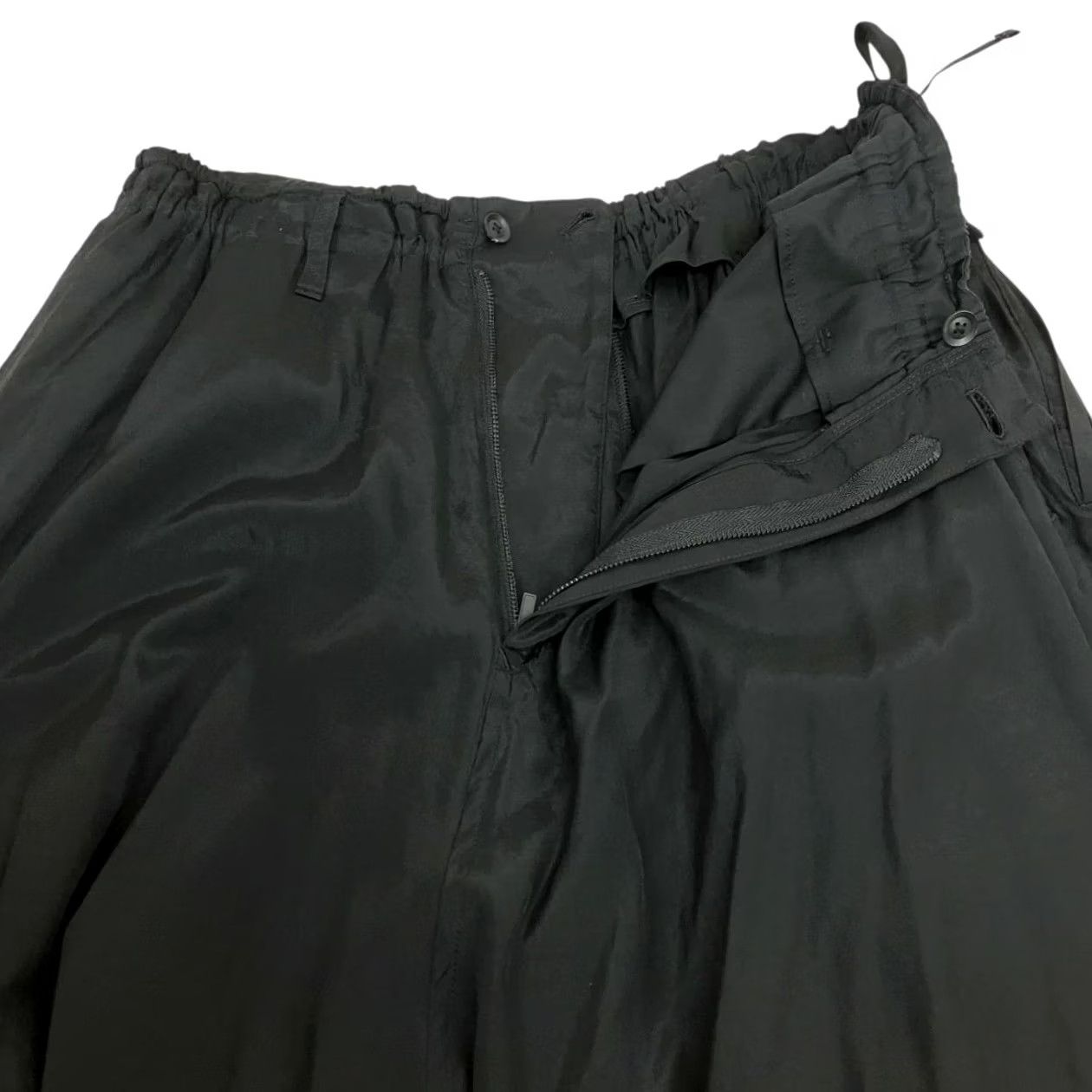 Yohji Yamamoto Yohji Yamamoto Pants Mens M Black pour homme Karasu style Harem Size Men Pre owned Size US 31 - 3 Thumbnail