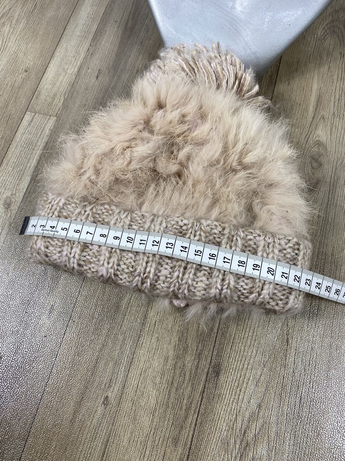 Japanese Brand Polcadot Japanese Fur Beanie Hats Size ONE SIZE - 8 Thumbnail