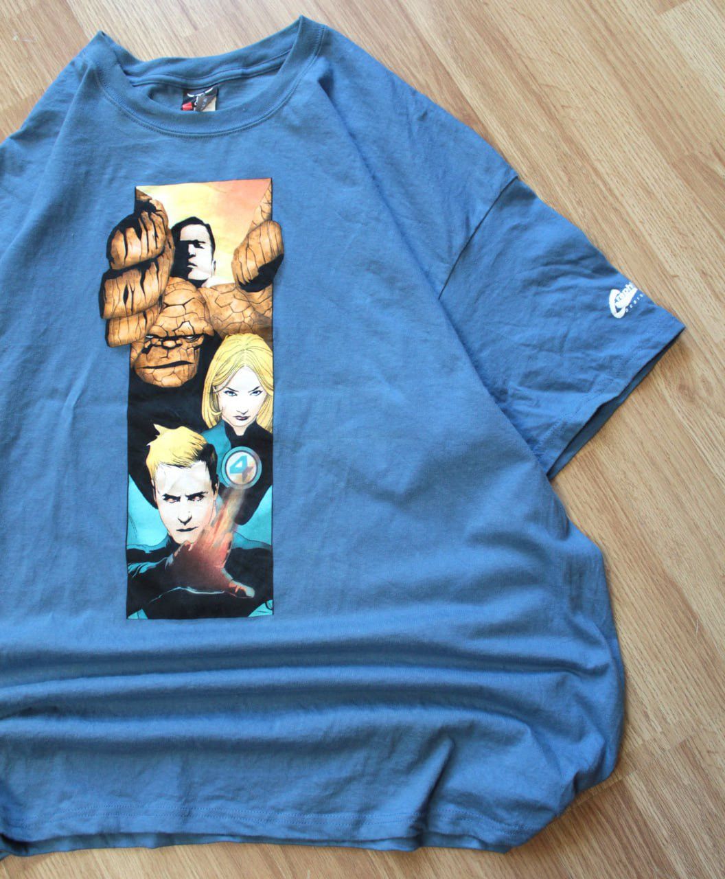 Marvel Comics 🔥 2005 Fantastic Four 4 Marvel Comics Movie T Shirt DC Film Size US XXL / EU 58 / 5 - 1 Thumbnail