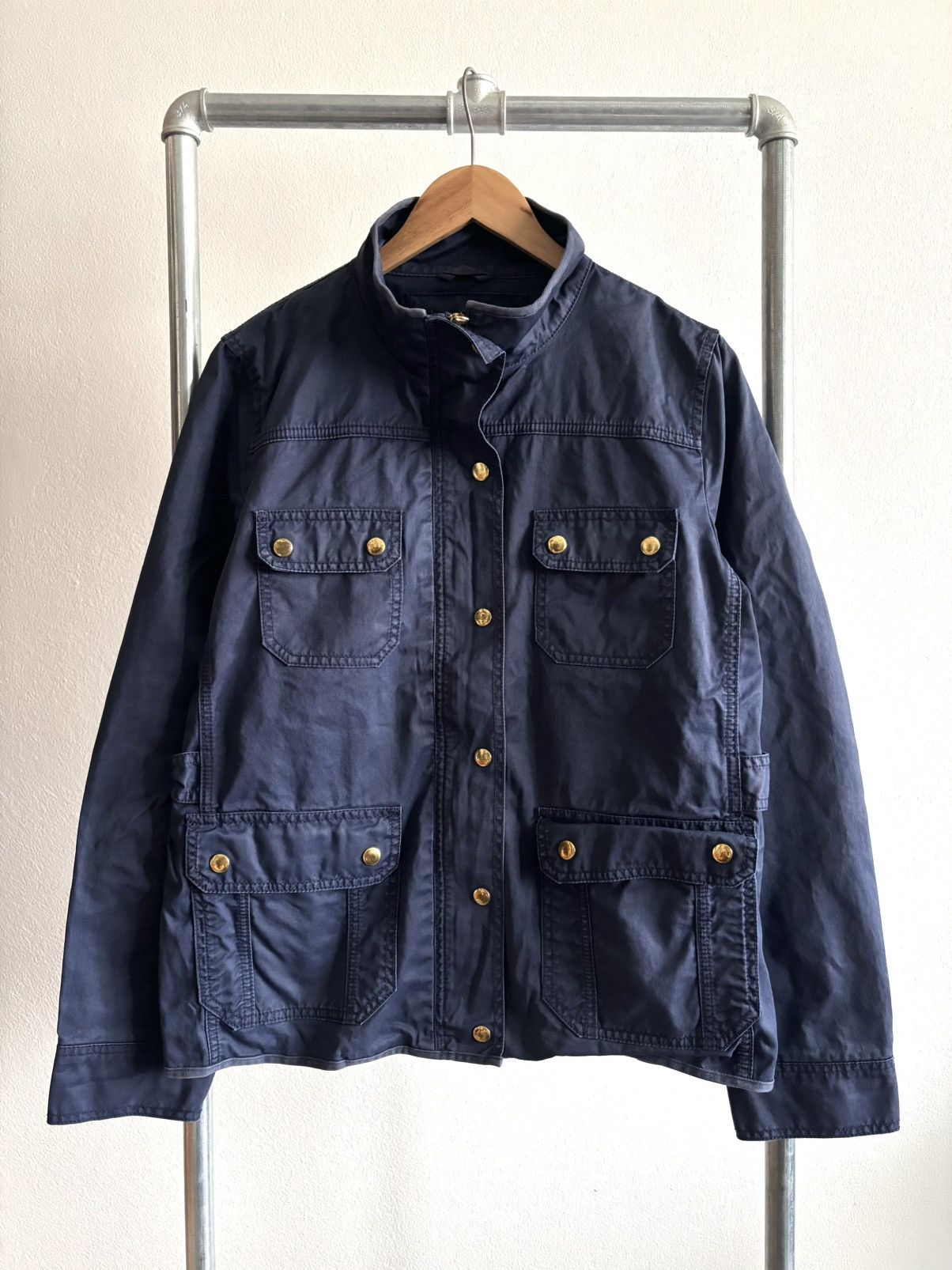J.Crew Vintage J.CREW Jacket Navy Size US S / EU 44-46 / 1 - 1 Thumbnail
