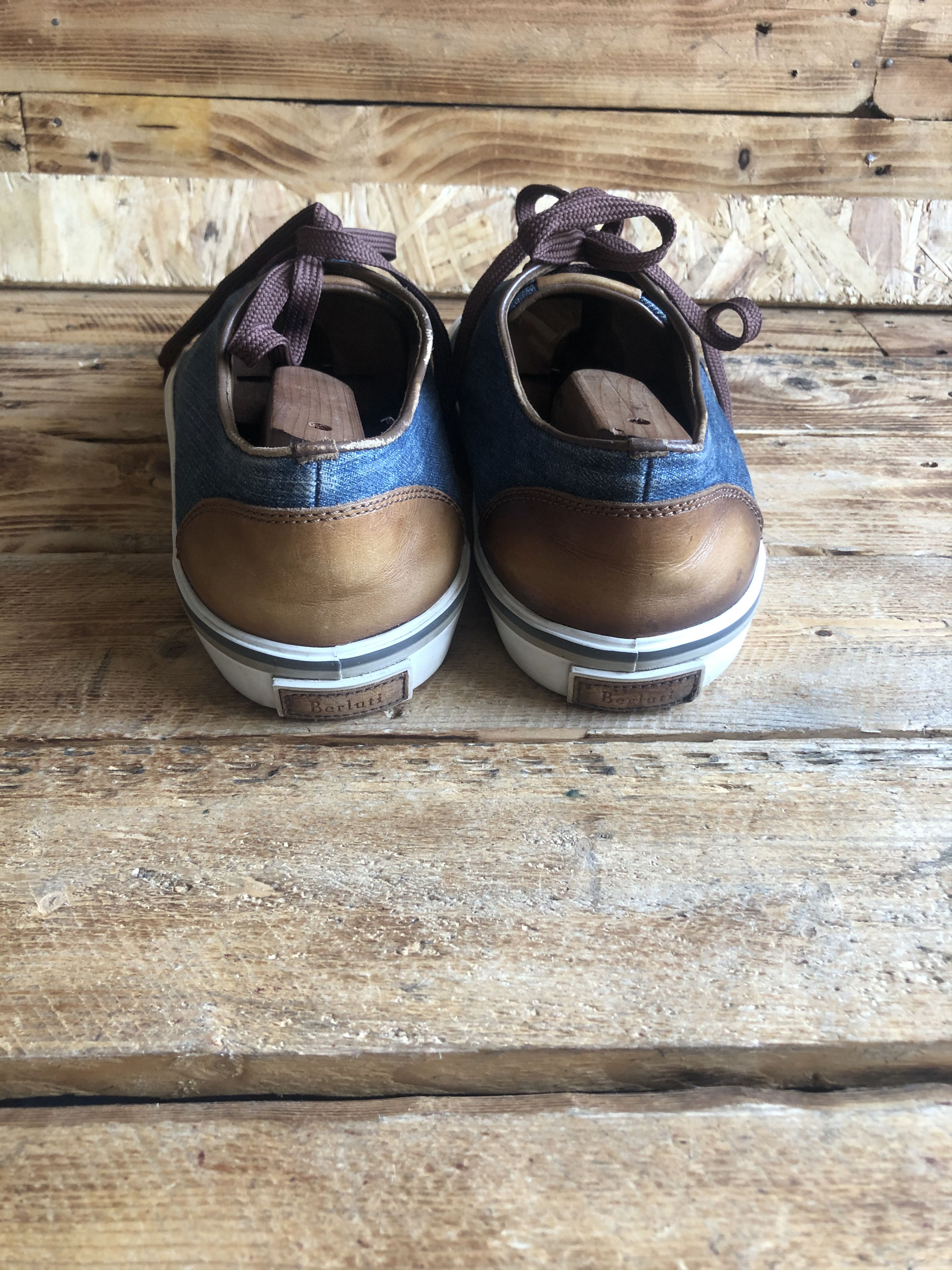 Berluti Berluti low trainers denim cloth shoes Uk sz 8 Size US 9 / EU 42 - 6 Thumbnail