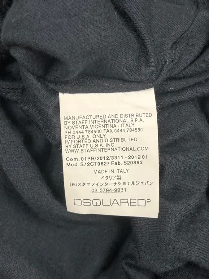 Dsquared2 SS2012 Dsquared2 Black Ruched Evening Dress Size S / US 4 / IT 40 - 7 Thumbnail