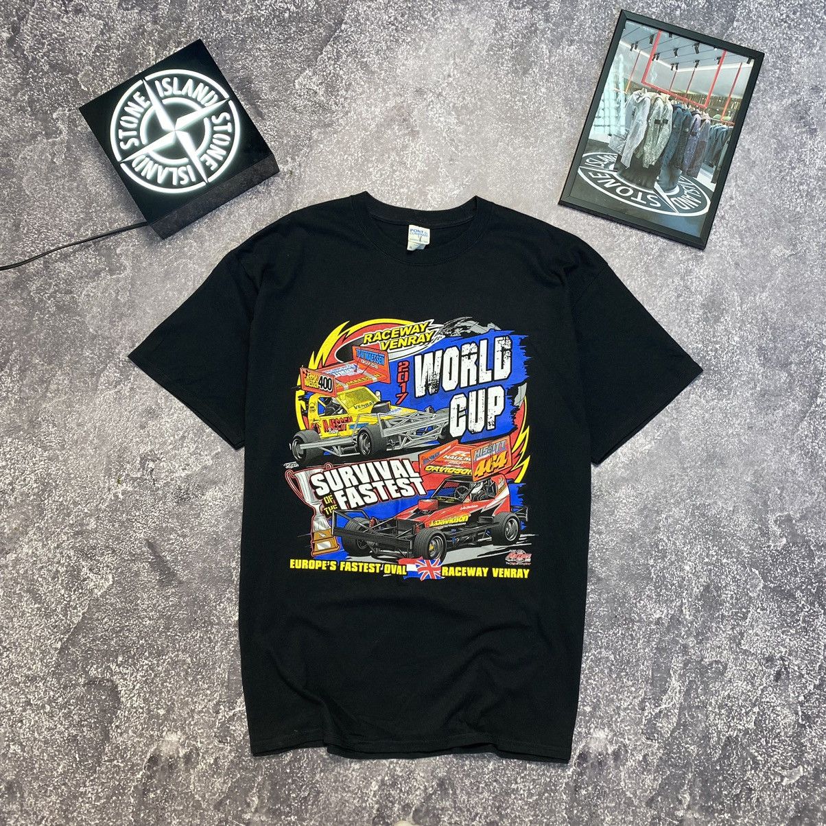 NASCAR Vintage Survived Racing World Championship 2017 nascar tee Size US XL / EU 56 / 4 - 1 Thumbnail