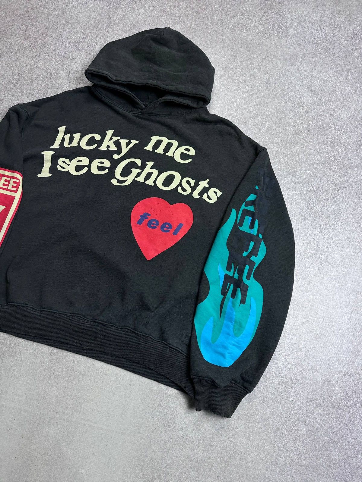 Vintage Kanye West Kid Kudy Kids See Ghost Boxy Hoodie L Size US L / EU 52-54 / 3 - 3 Thumbnail