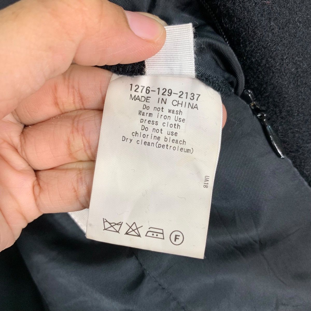 monkey time MONKEY TIME United Arrows Black Wool Jacket #0997-C44 Size US M / EU 48-50 / 2 - 17 Thumbnail