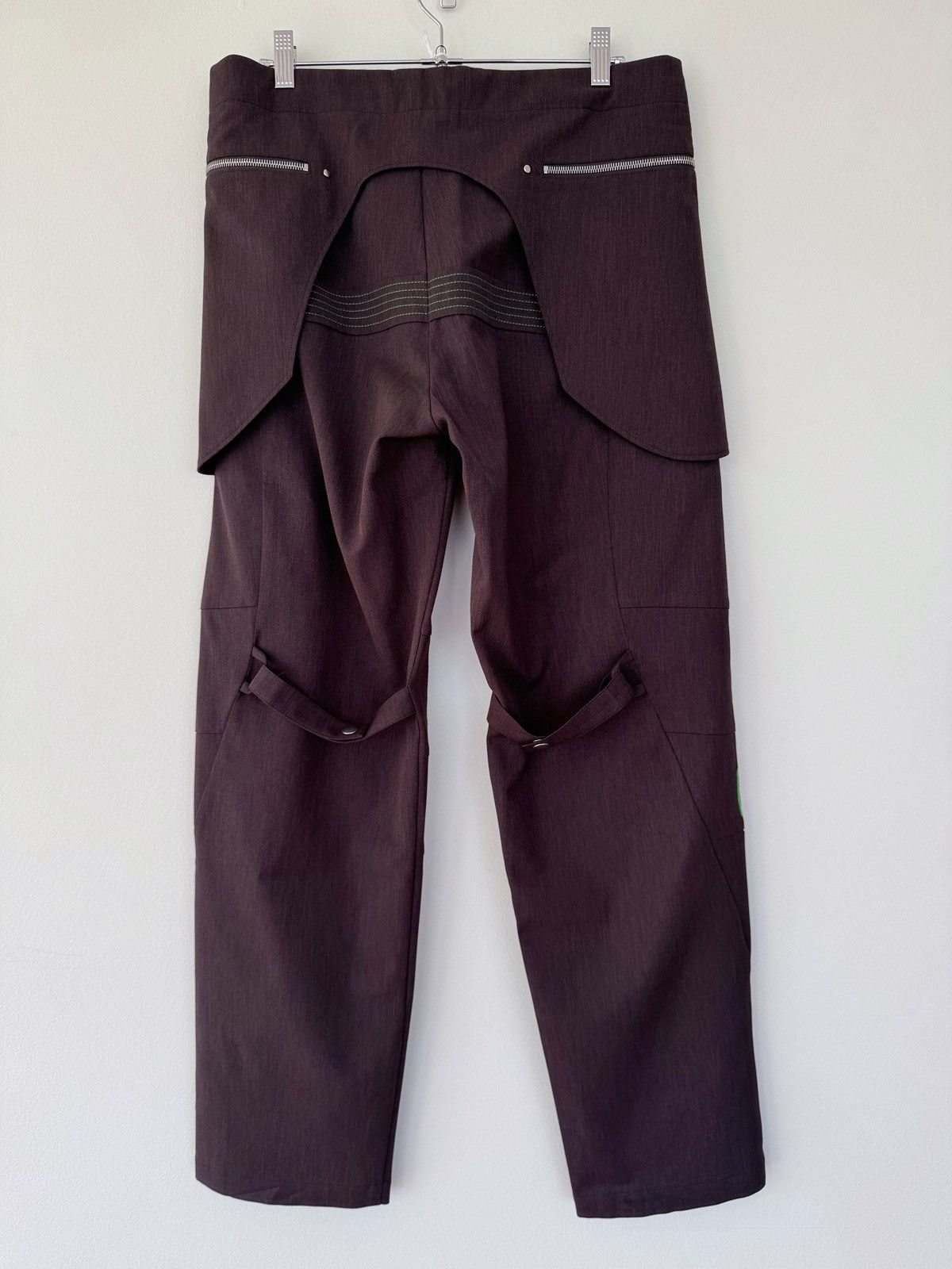 Kiko Kostadinov 00102021 SS21 Arcadia Embroidered Trouser Size US 30 / EU 46 - 2 Thumbnail