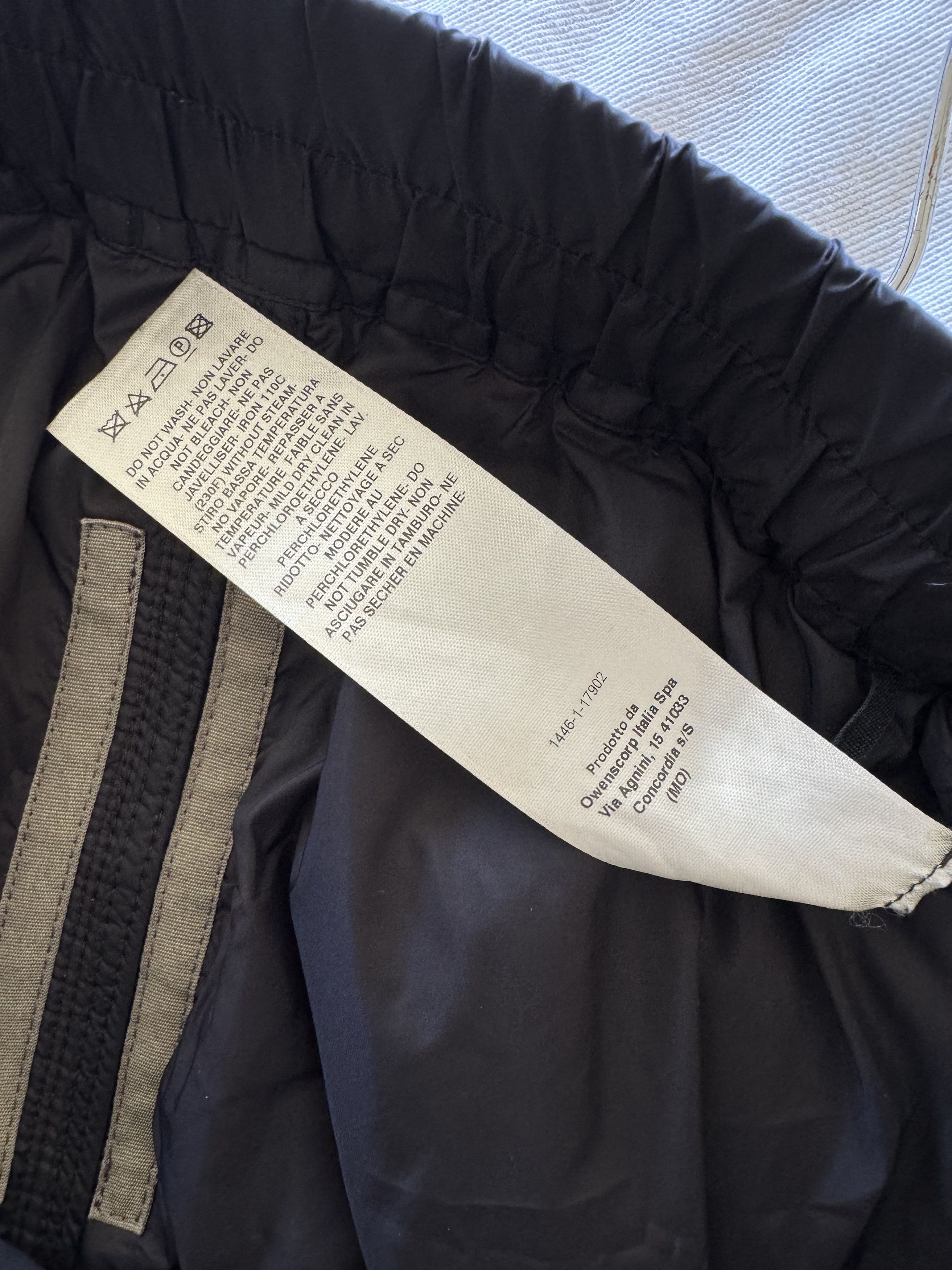 Rick Owens RICK OWENS NYLON CREATCH CARGOS Size US 33 - 12 Thumbnail