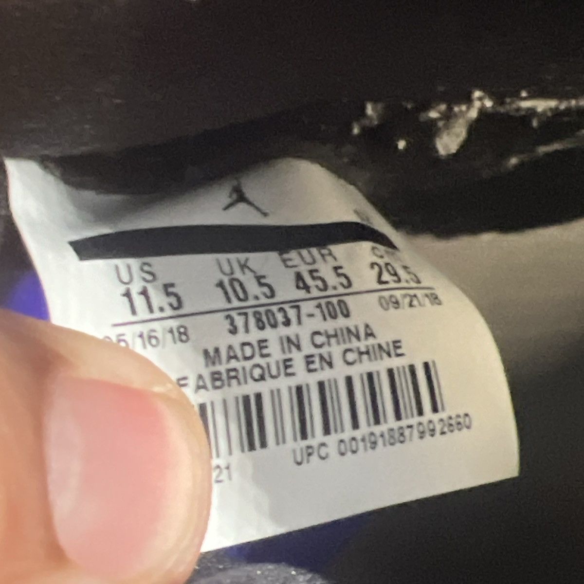 Jordan Brand Air Jordan 11 Concord Size US 11.5 / EU 44-45 - 9 Thumbnail