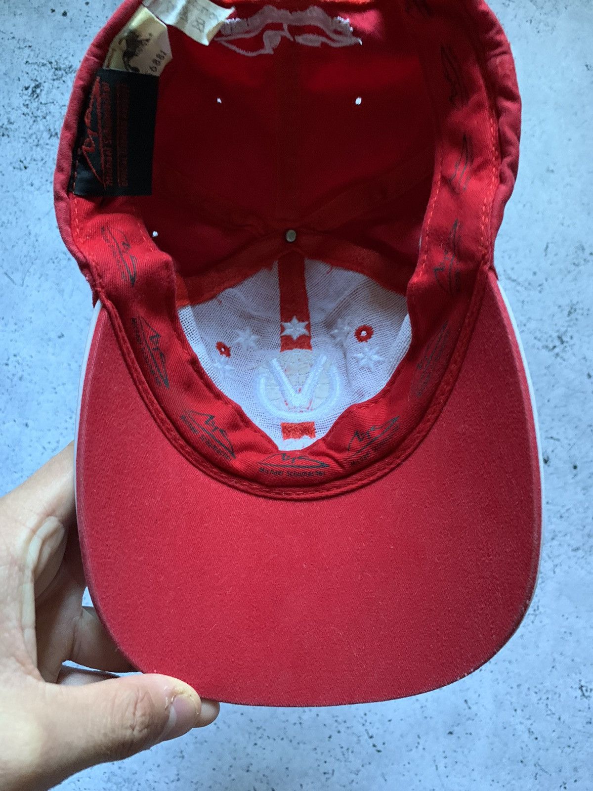 Ferrari × Formula 1 Vintage 2003 Ferrari Racing Cap Formula Uno F1 Hats Y2K USA Size ONE SIZE - 6 Thumbnail
