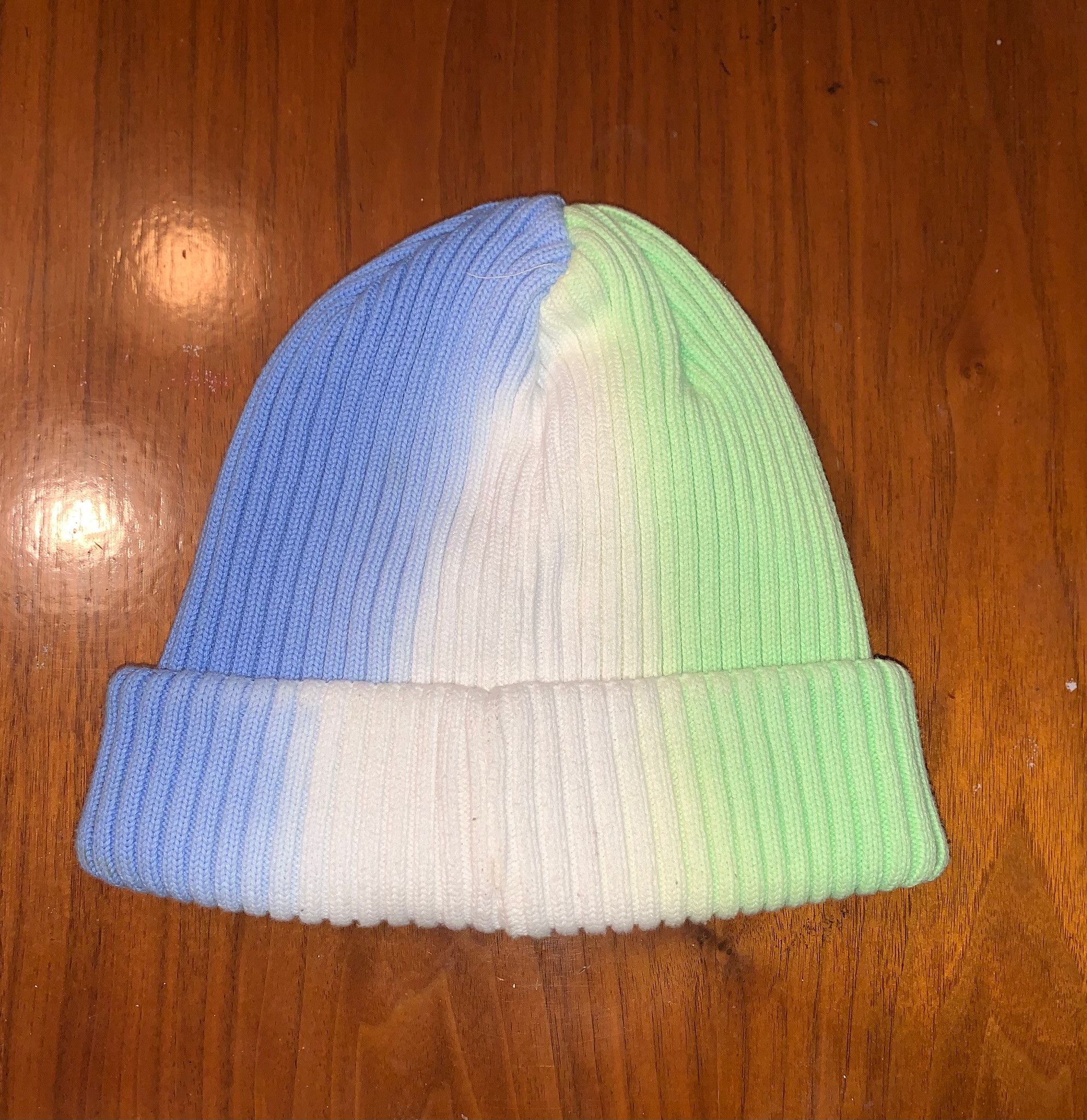 Adidas Adidas Colorwash Green/Blue Beanie Size ONE SIZE - 2 Thumbnail