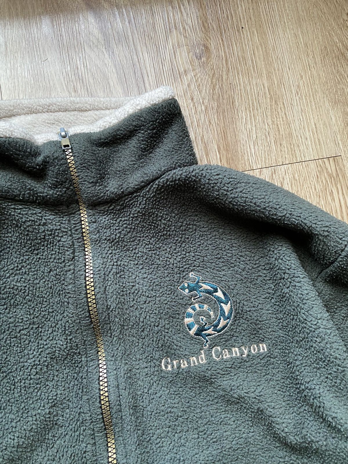 Vintage Y2K Grand Canyon Fleece Zip Up Jacket Size US M / EU 48-50 / 2 - 3 Thumbnail