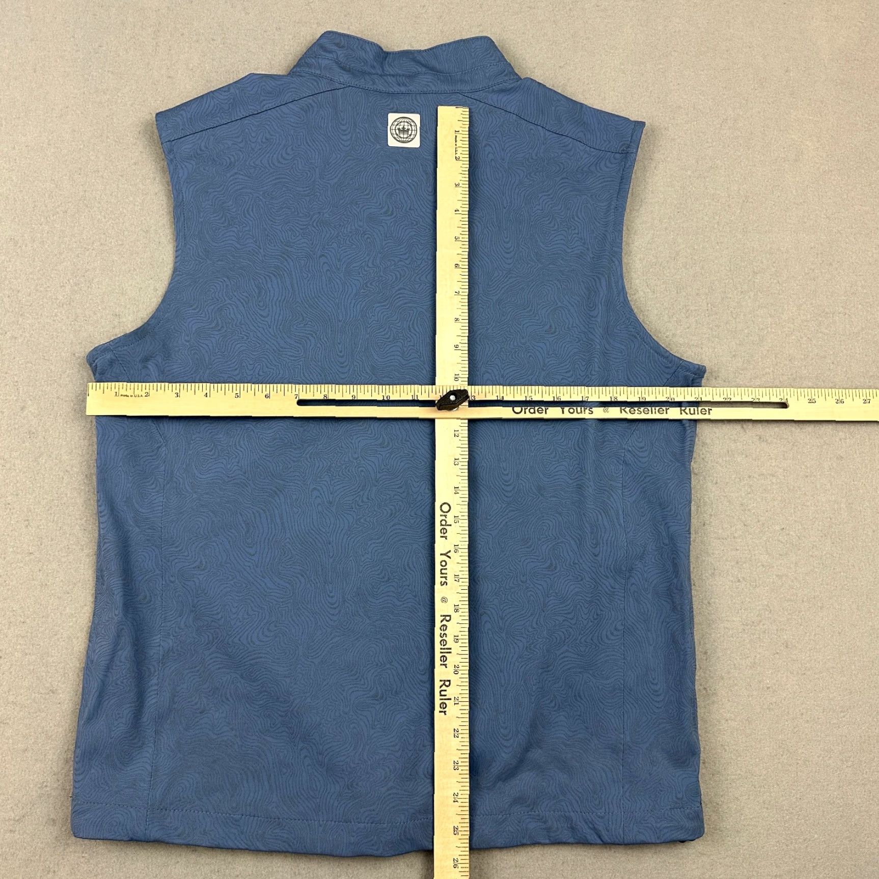Peter Millar Peter Millar Vest Men M Blue Apollo Reflect Waterproof Martis Camp Golf Windbreaker Full Zip Pockets Sit Stand-Up Collar Adults Mens Size US M / EU 48-50 / 2 - 5 Thumbnail