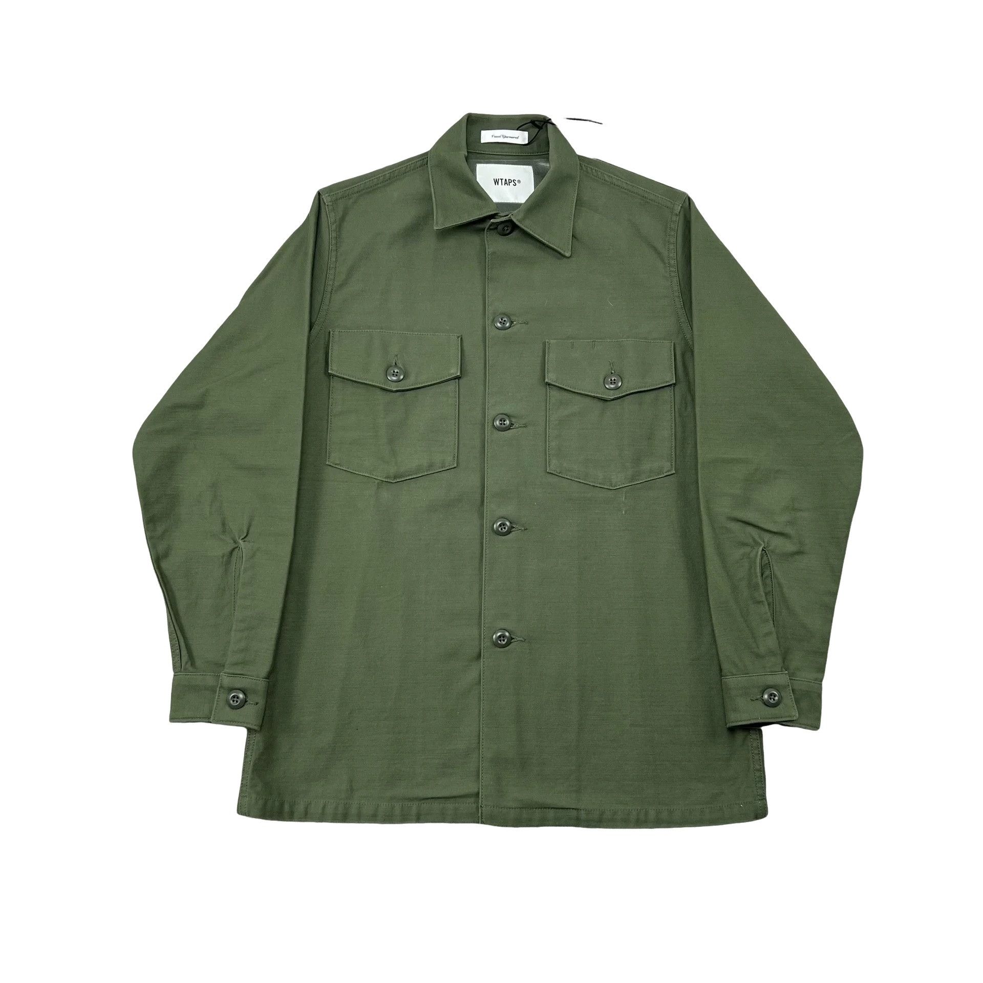 Wtaps WTAPS Buds Cotton Satin Shirt Size S Size US S / EU 44-46 / 1 - 1 Thumbnail