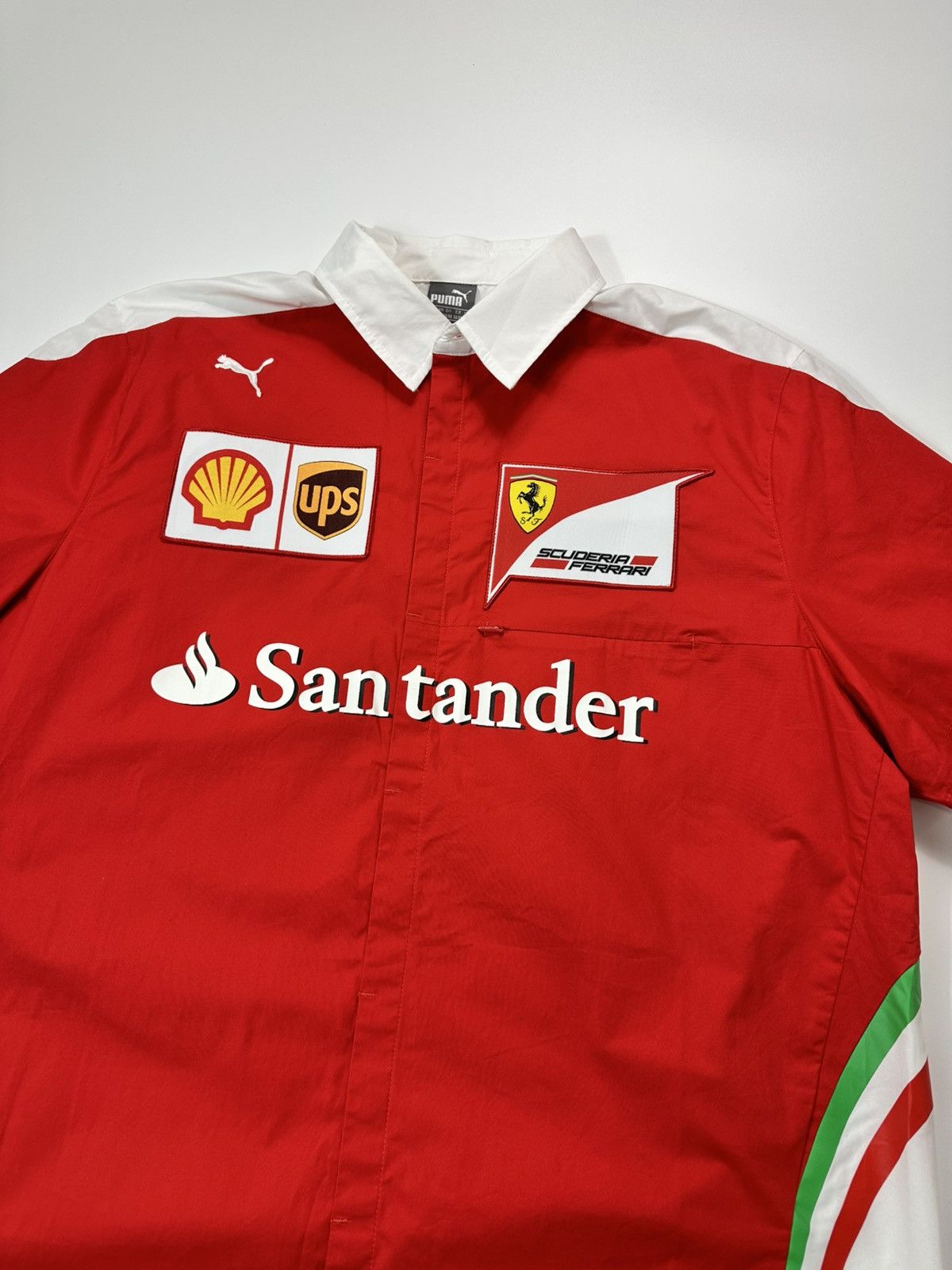 Ferrari Ferarri F1 Puma Shirt Racing Men's Vintage Size US XL / EU 56 / 4 - 8 Thumbnail