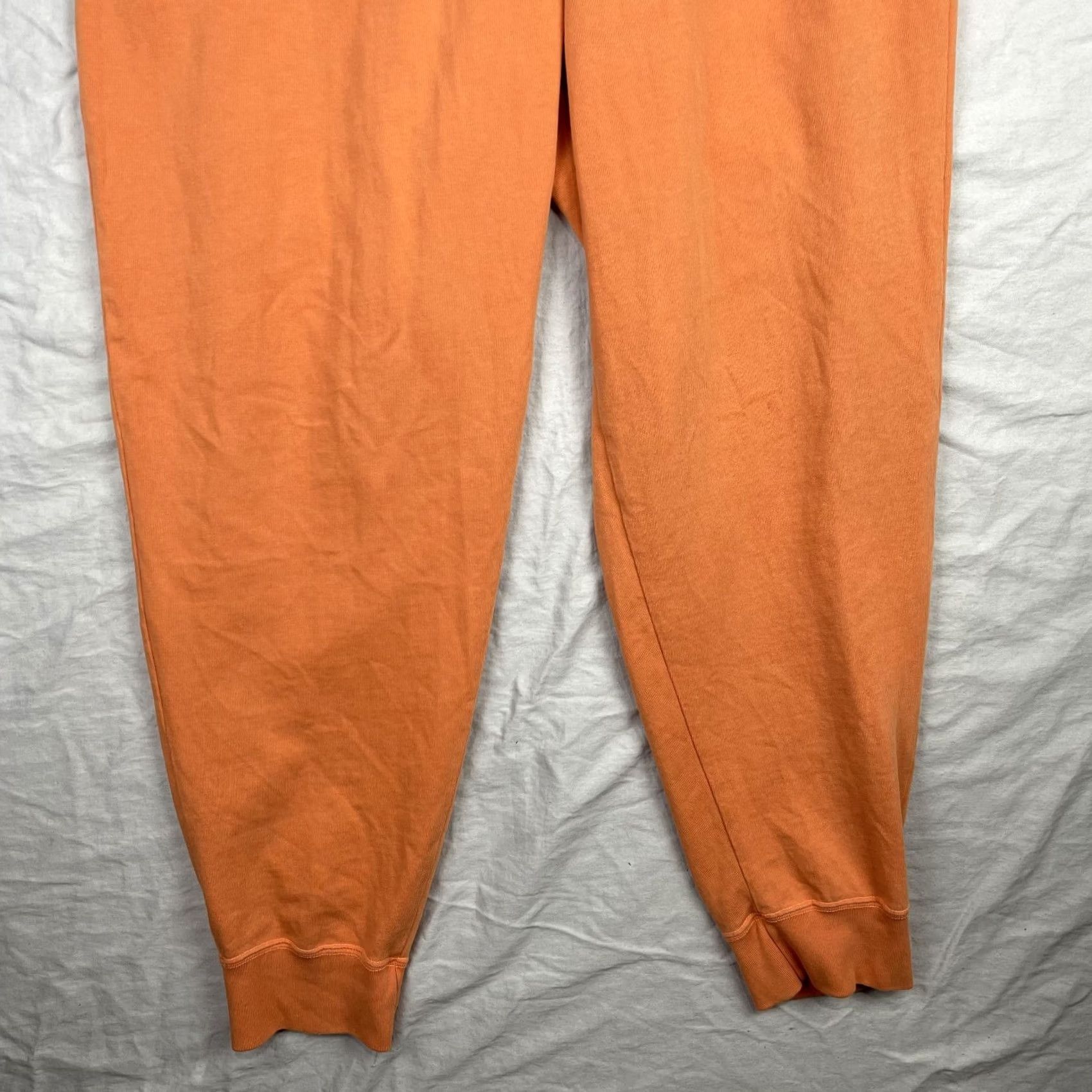 Nike Nike Joggers Womens Large Orange Washed Athletic Club Fleece Loose CZ9859-858 Size 36" / US 14 / IT 50 - 3 Thumbnail