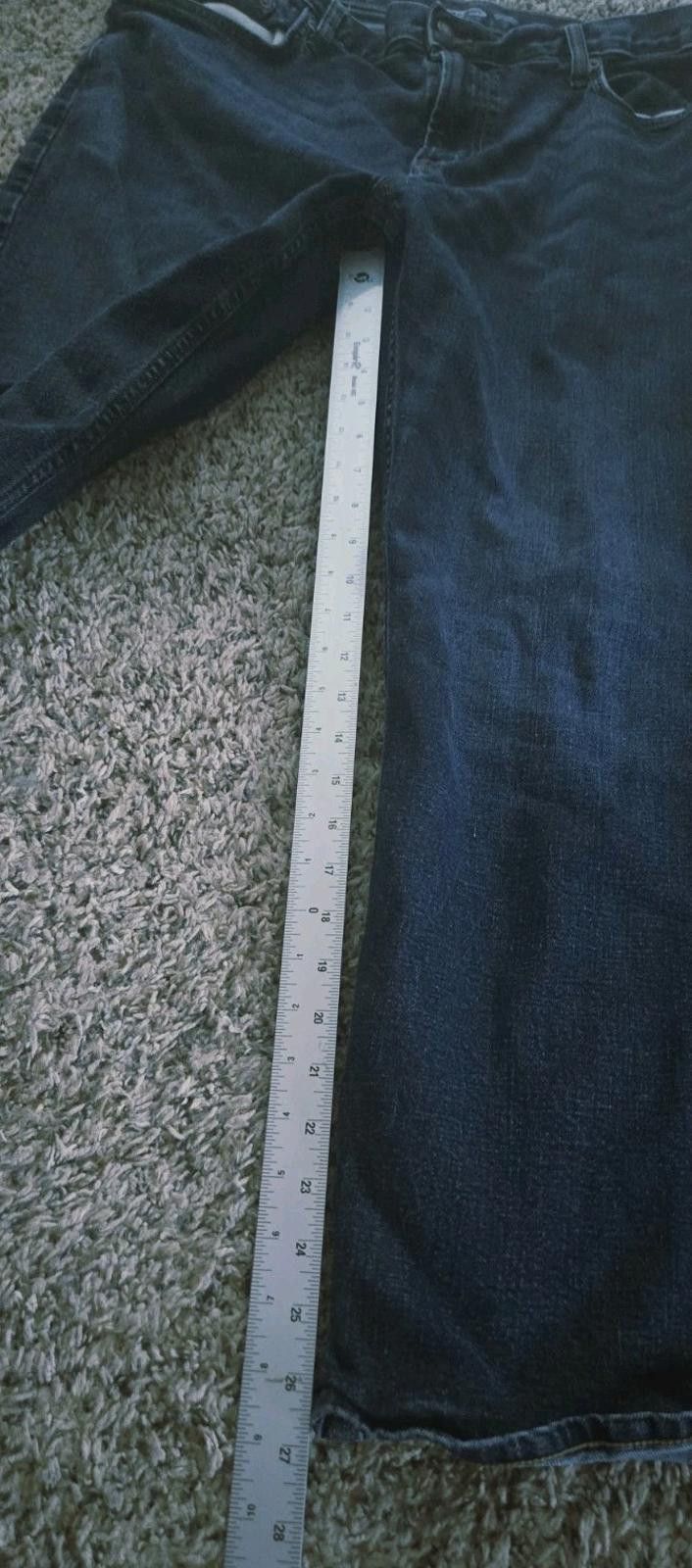 Old Navy Old Navy Jeans 42W x 30L Straight Leg Denim Blue Jean Built Size US 42 / EU 58 - 10 Thumbnail