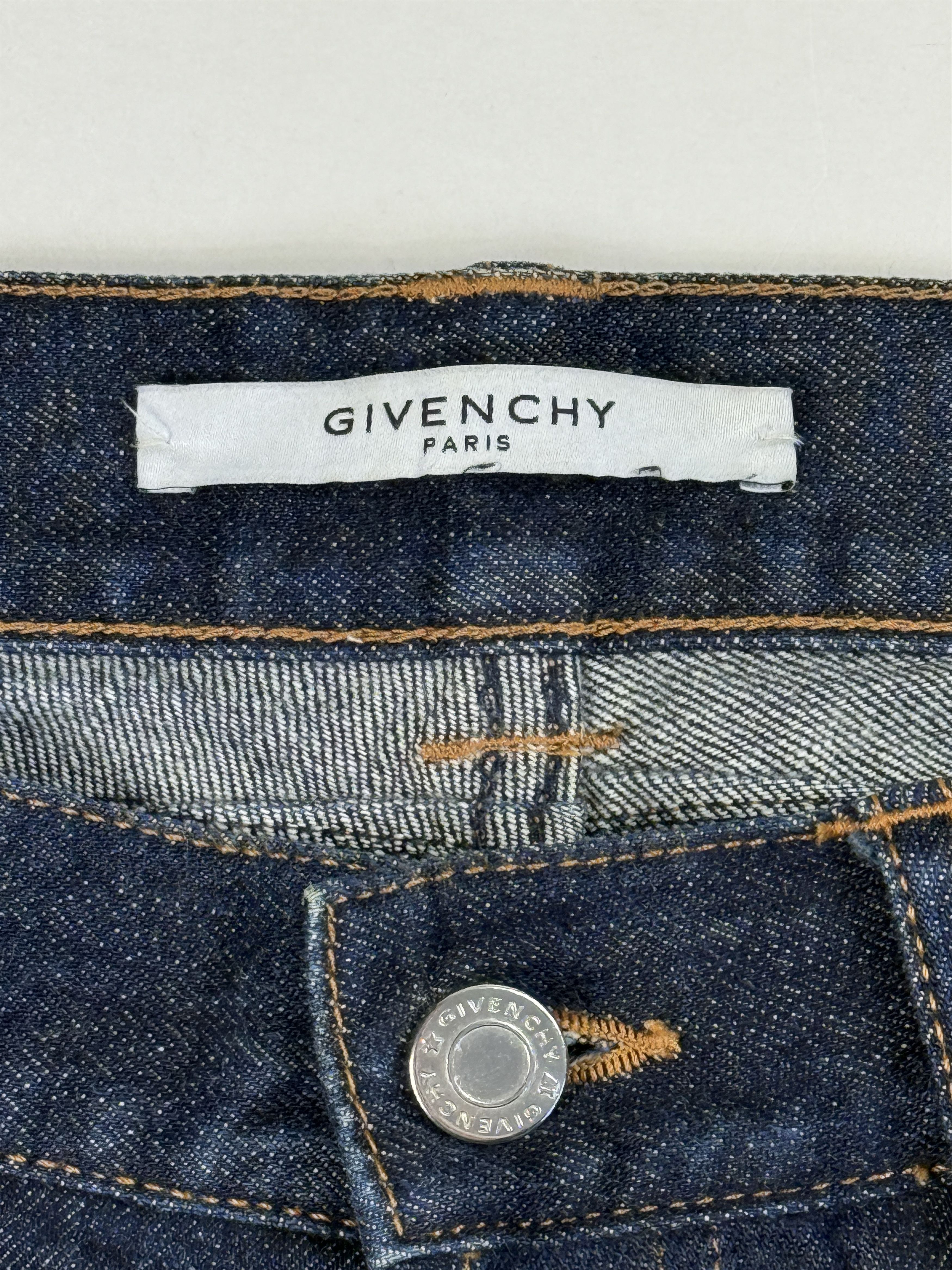 Givenchy Givenchy Dark Blue Cuban Fit Jeans Size 32 Size US 32 / EU 48 - 6 Thumbnail