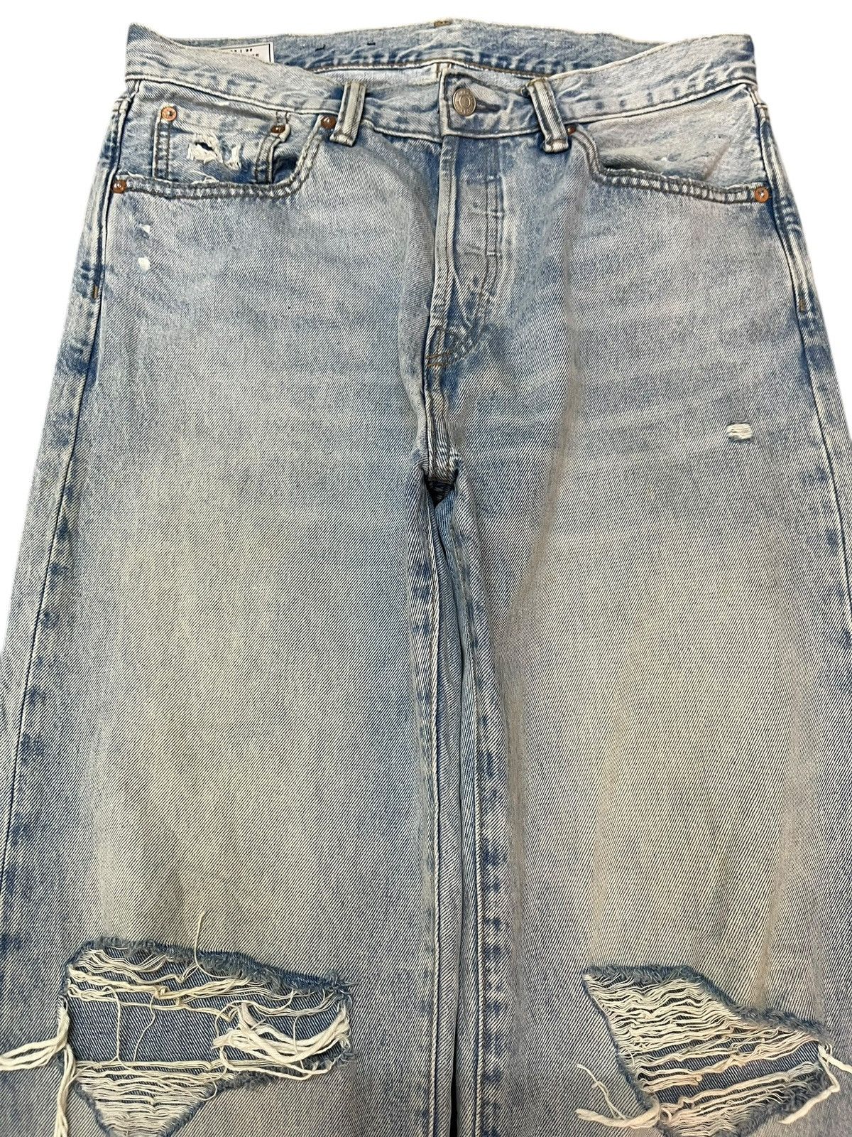 Gap × Vintage Vintage Gap Baggy Loose Faded Distressed Denim Size US 32 / EU 48 - 2 Thumbnail