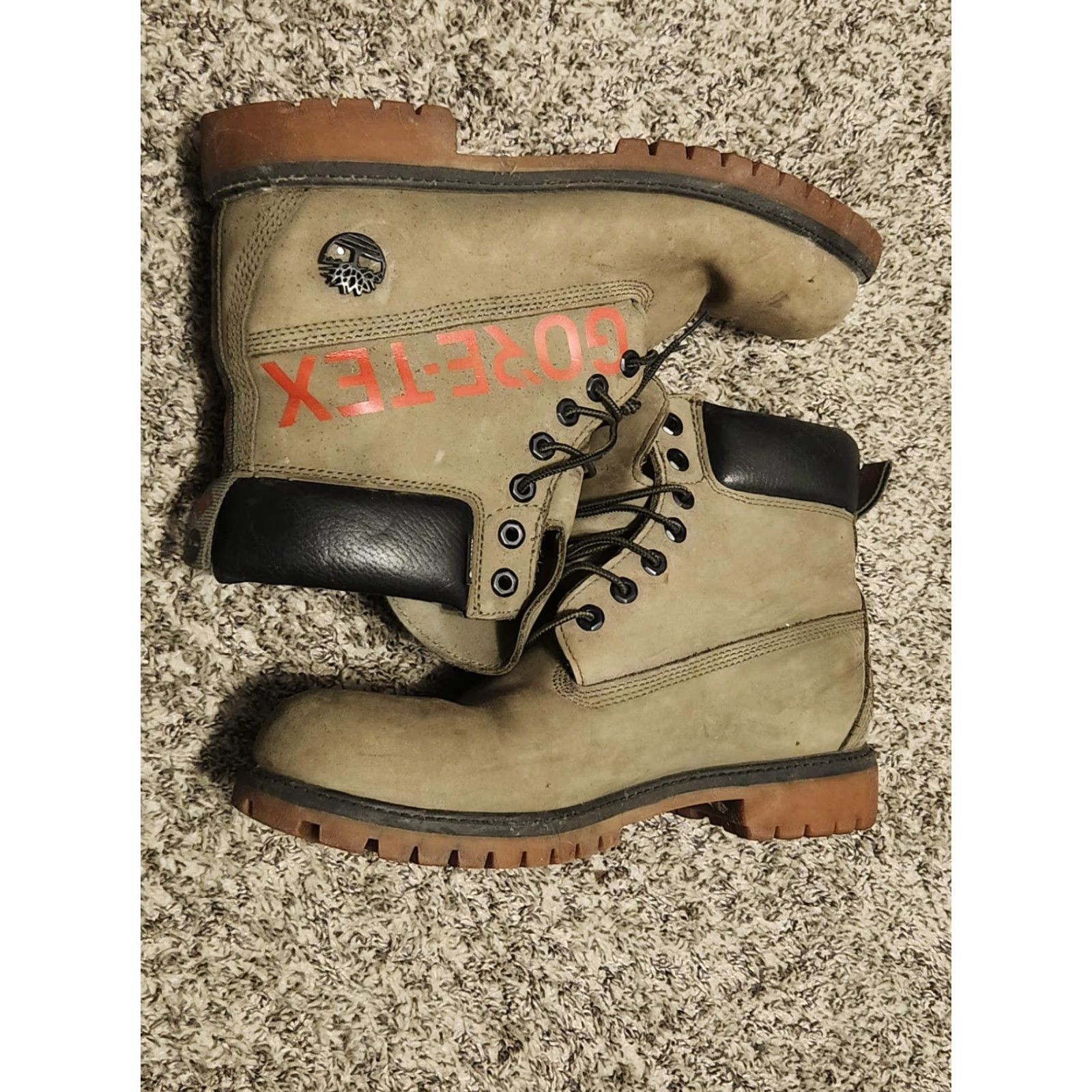 Timberland Timberland GTX Gore-Tex Premium Limited Release 6 Inch Boot Mens Green 10.5 Nubuck M Toe Round GTX A2ECJ 001 Size US 11 / EU 44 - 2 Thumbnail
