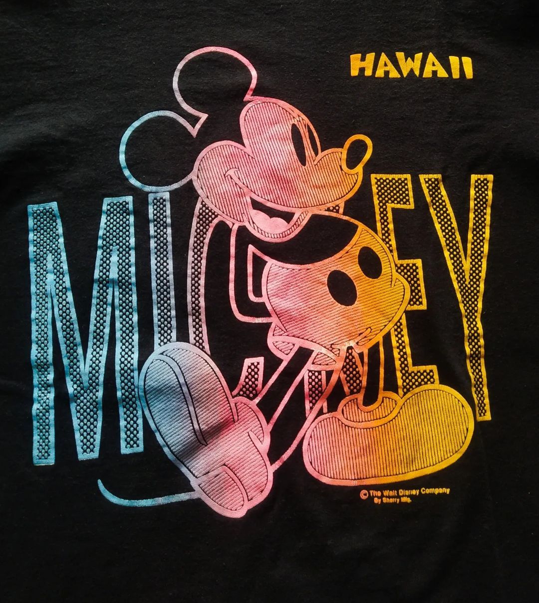 Disney Disney's Mickey Mouse Hawaii Cartoon Tees Size US M / EU 48-50 / 2 - 2 Thumbnail
