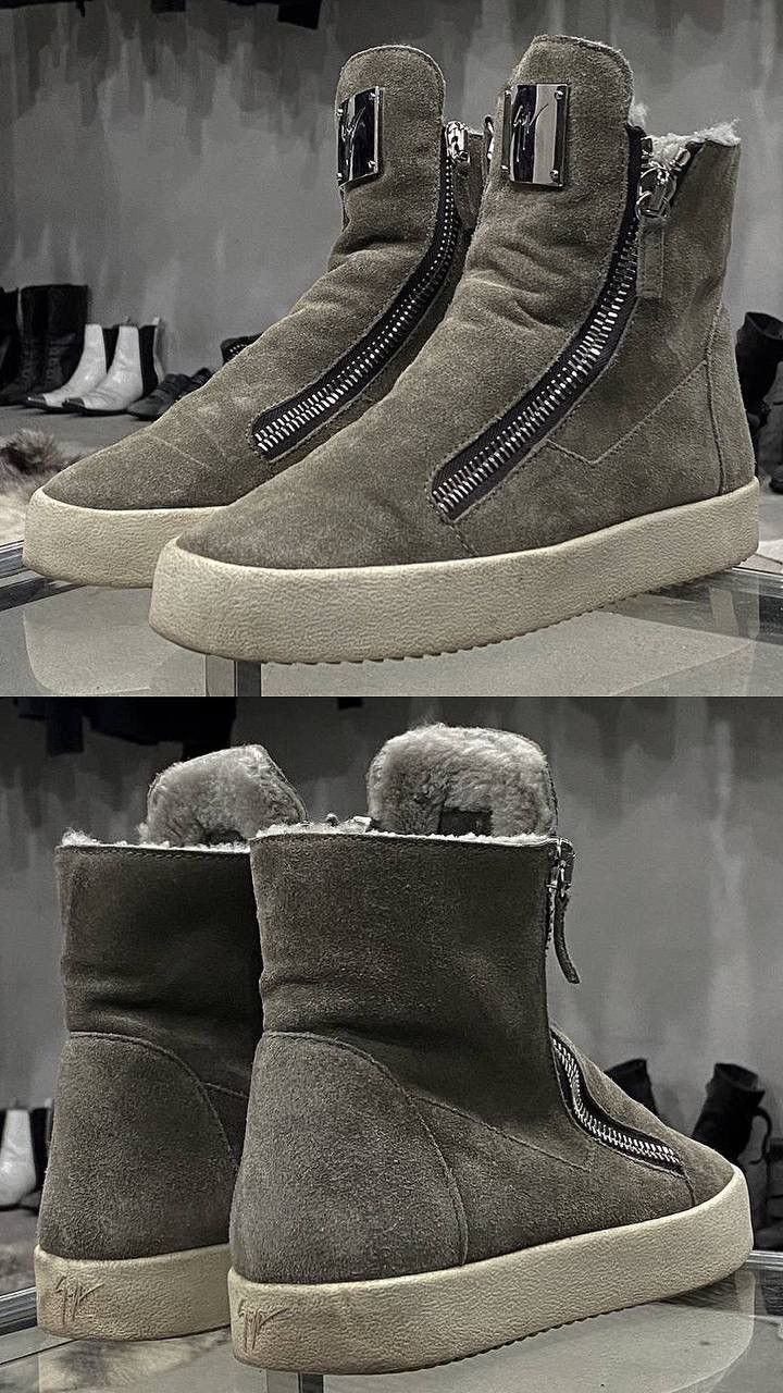 Giuseppe Zanotti Giuseppe Zanotti High Top Sneakers Size US 8 / IT 38 - 2 Thumbnail