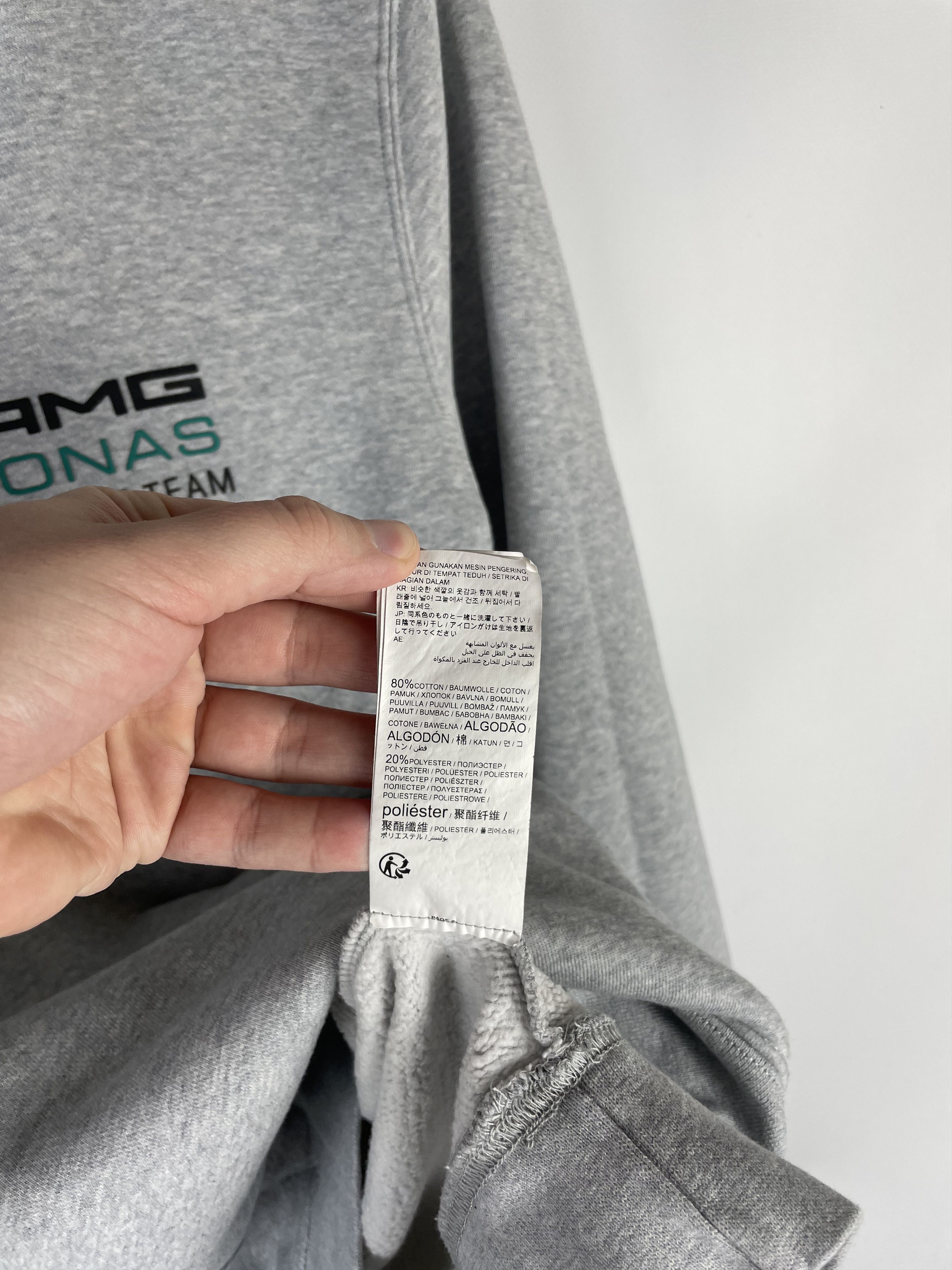 Mercedes-Benz Vintage AMG Petronas Mercedes Benz Racing hoodie Size US L / EU 52-54 / 3 - 6 Thumbnail