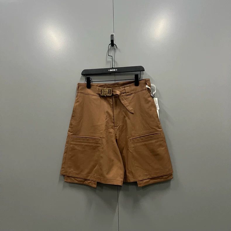 Dior Dior Brown lock-locked workwear shorts 2502-Nextarrow Size US 30 / EU 46 - 1 Thumbnail