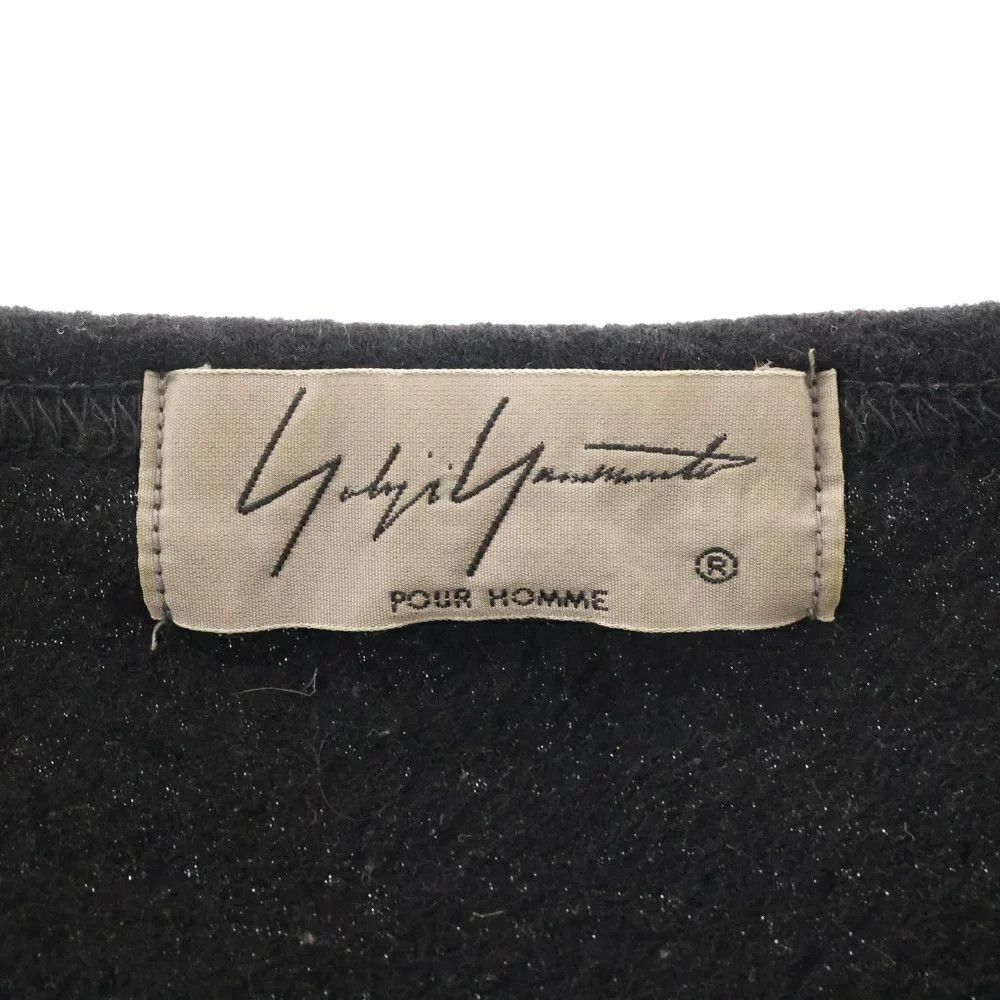 Yohji Yamamoto Yohji Yamamoto POUR HOMME Wool Crew Neck Long Sleeve Knit Size US L / EU 52-54 / 3 - 5 Thumbnail
