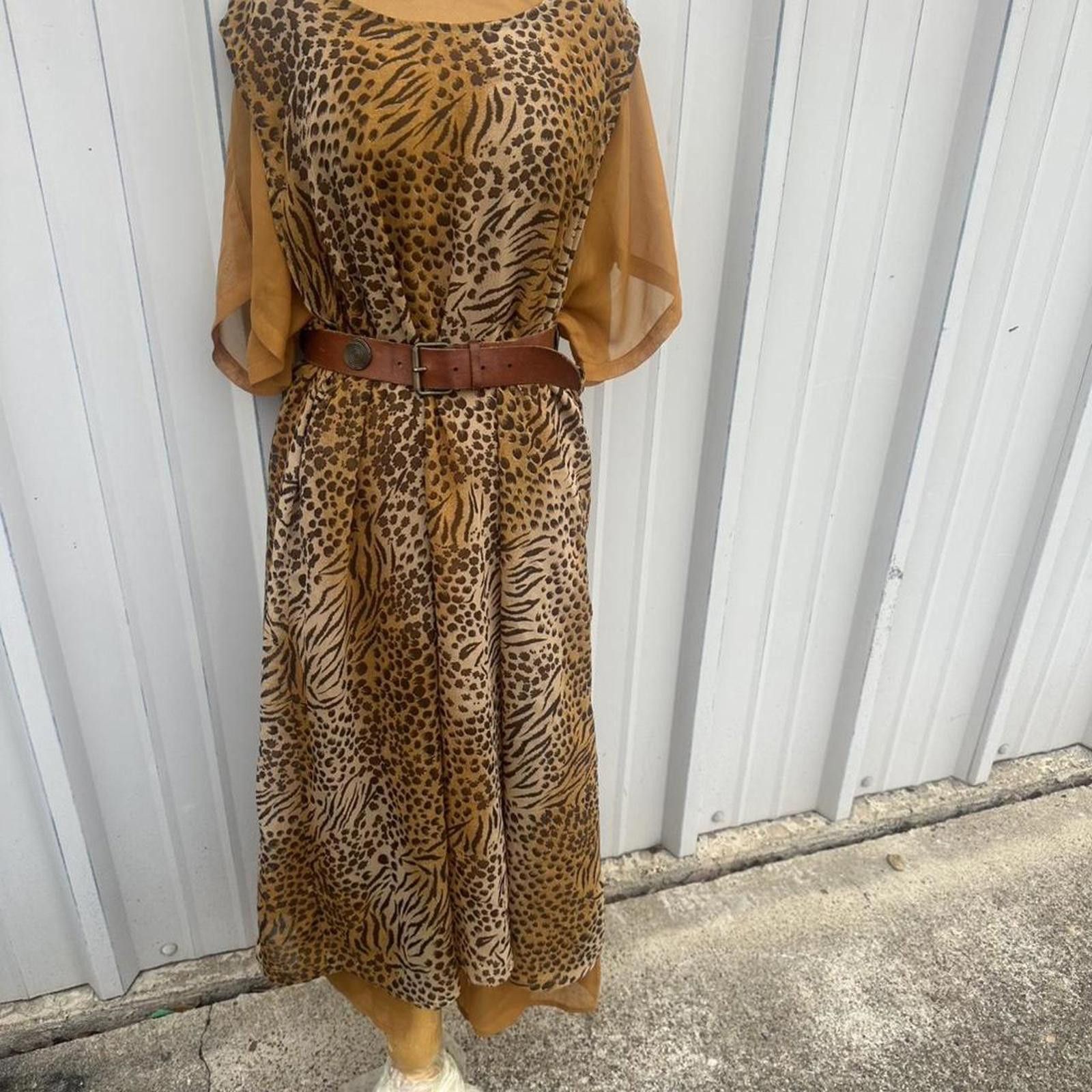 Other vintage animal print dress Size ONE SIZE - 1 Thumbnail