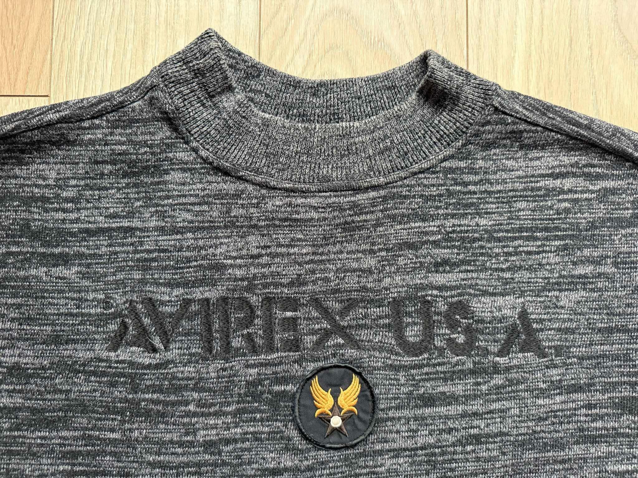 Avirex Vintage AVIREX USA Crewneck Pullover Clean Front Logo Size US L / EU 52-54 / 3 - 3 Thumbnail
