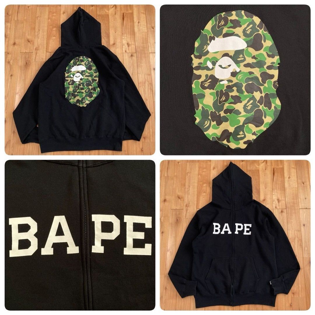Bape × Lacoste Bape x Lacoste Aligator Full Zip Hoodie black 5