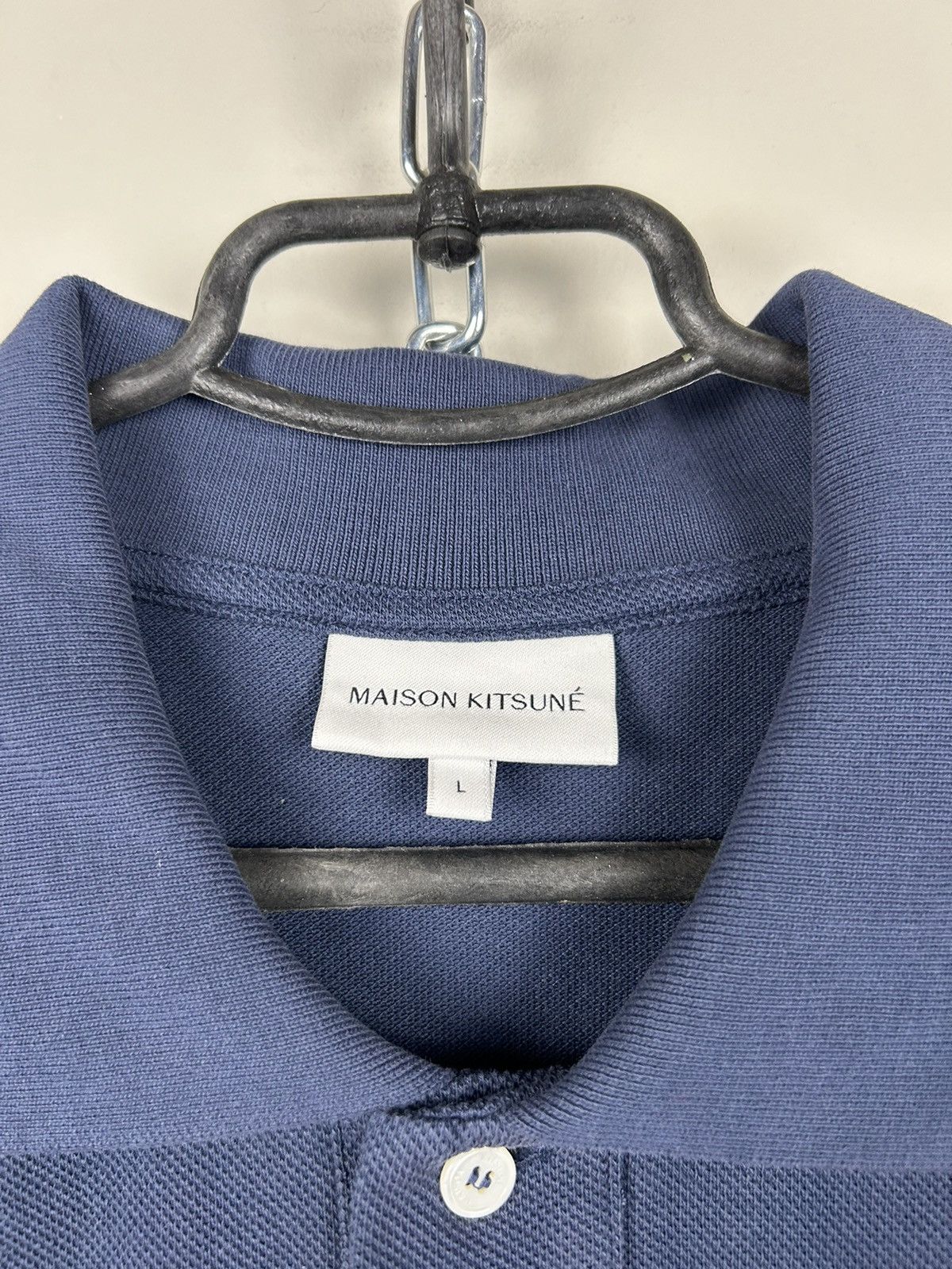 Maison Kitsune Maison Kitsune Polo T shirt Size US L / EU 52-54 / 3 - 3 Thumbnail