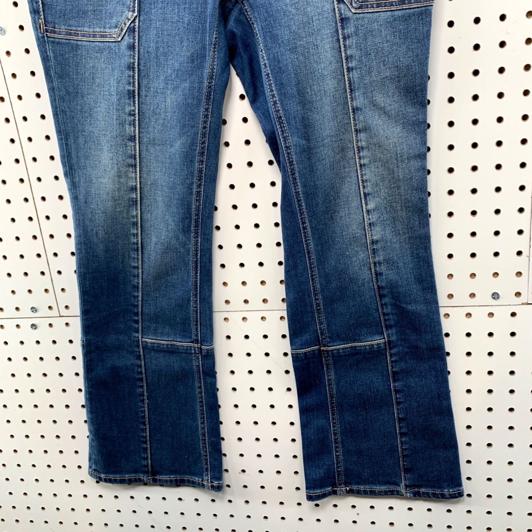 Vintage Pilcro Denim Jeans Womens 27 Flared Blue 27x26 Jeans Size 27" / US 4 / IT 40 - 5 Thumbnail