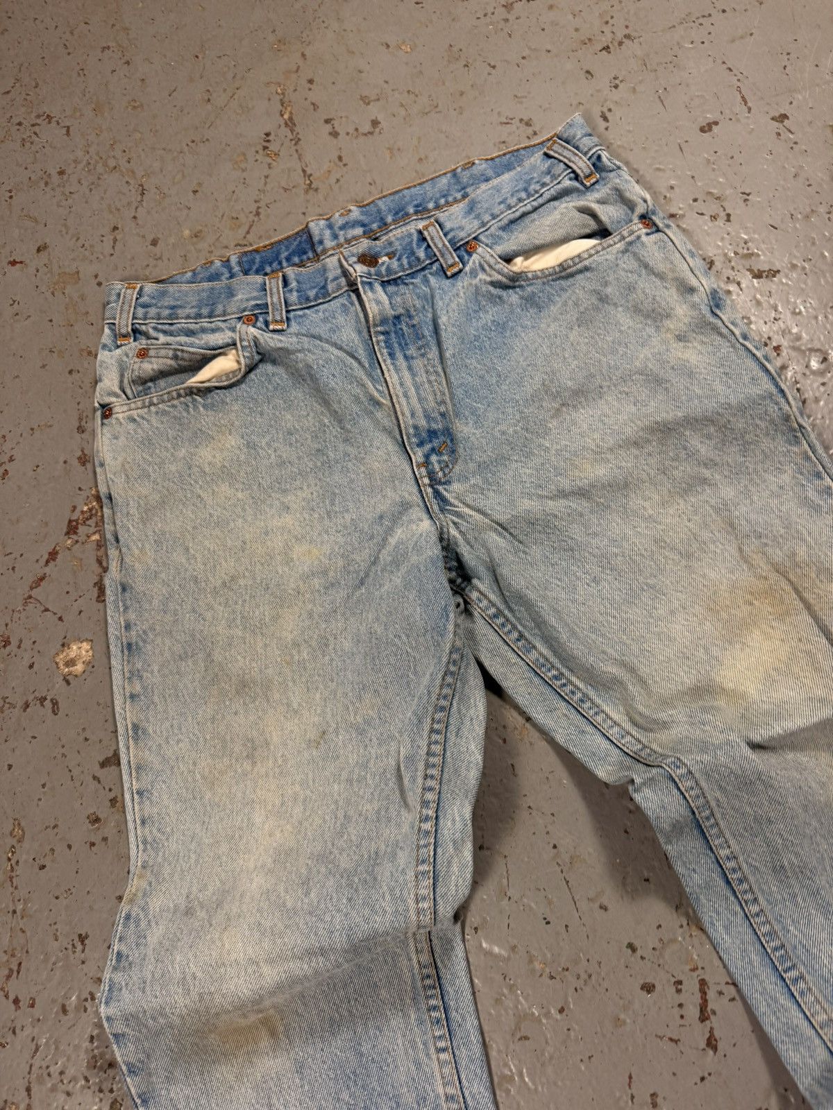Levi's Vintage Clothing Vintage Distressed Orange Tag Levis Denim Size US 32 / EU 48 - 3 Thumbnail