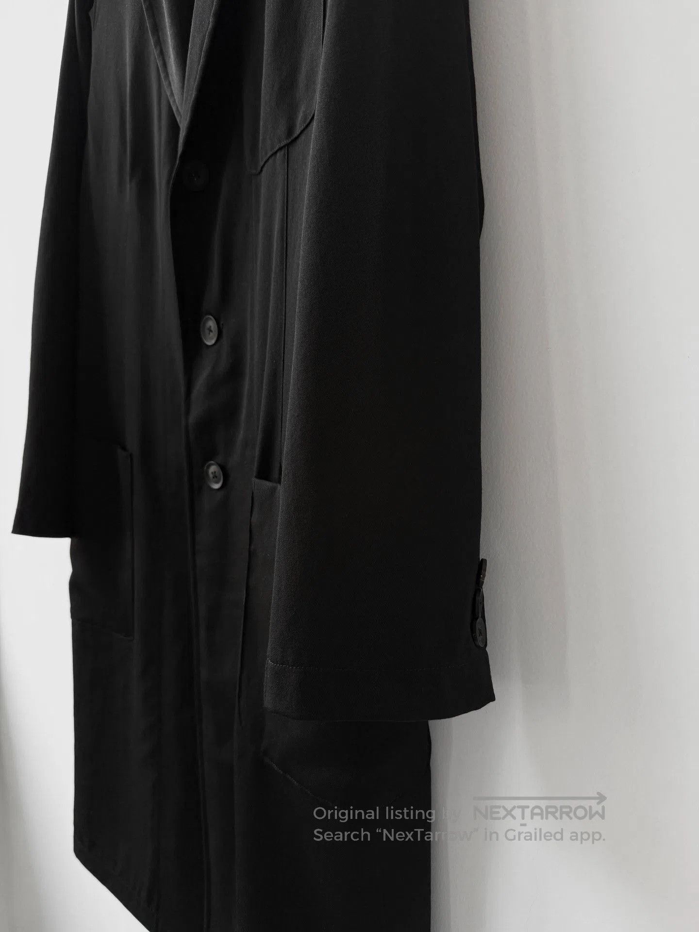 Yohji Yamamoto Yohji Yamamoto 21AW Gaba Wool Trench Coat. Size US M / EU 48-50 / 2 - 5 Thumbnail