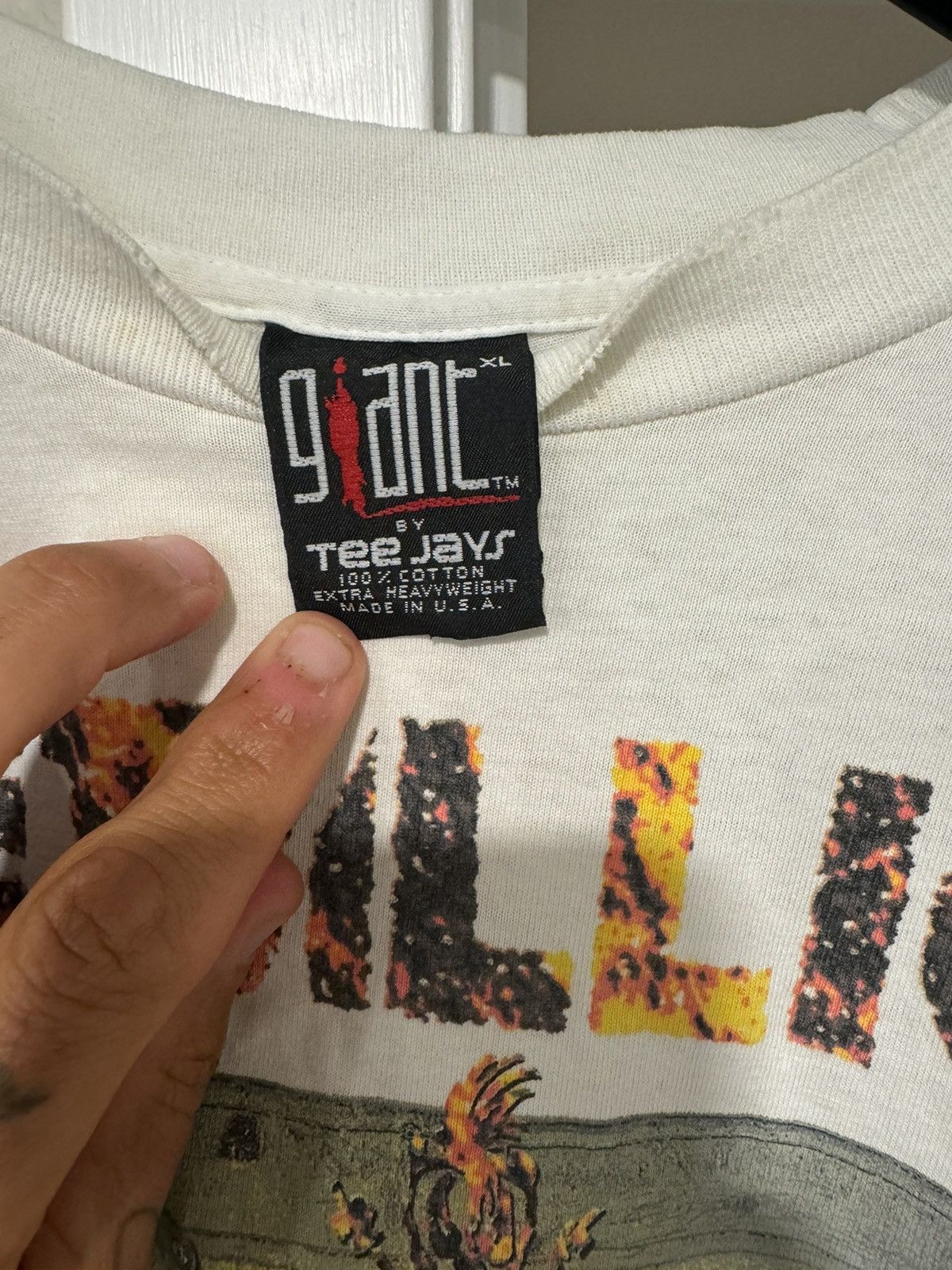 Vintage Metallic Live Shit 94 Vintage T shirt Size US XL / EU 56 / 4 - 5 Thumbnail