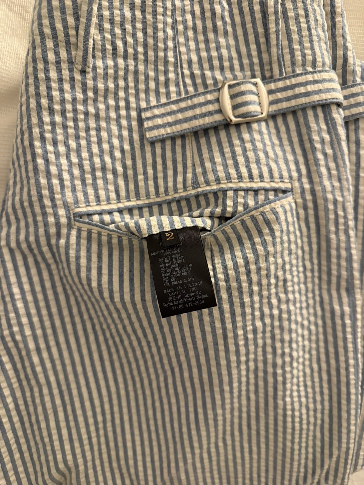 Kapital KAPITAL SOCCER STRIPED LUMBER SUIT PANTS Size US 30 / EU 46 - 5 Thumbnail
