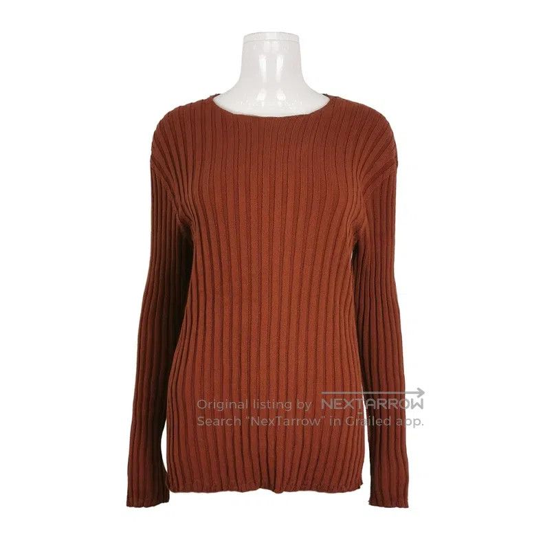 Acne Studios Acne Studios Cotton Solid Color Crew Neck Long Sleeve Size S / US 4 / IT 40 - 1 Thumbnail